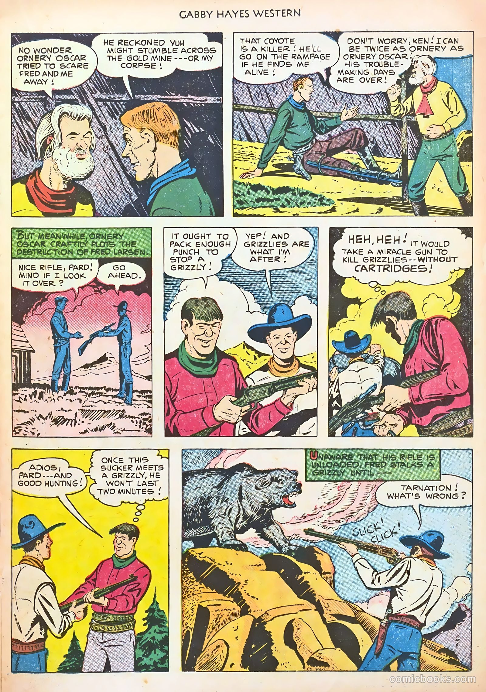 Gabby Hayes Western #37 — page 17 of 36