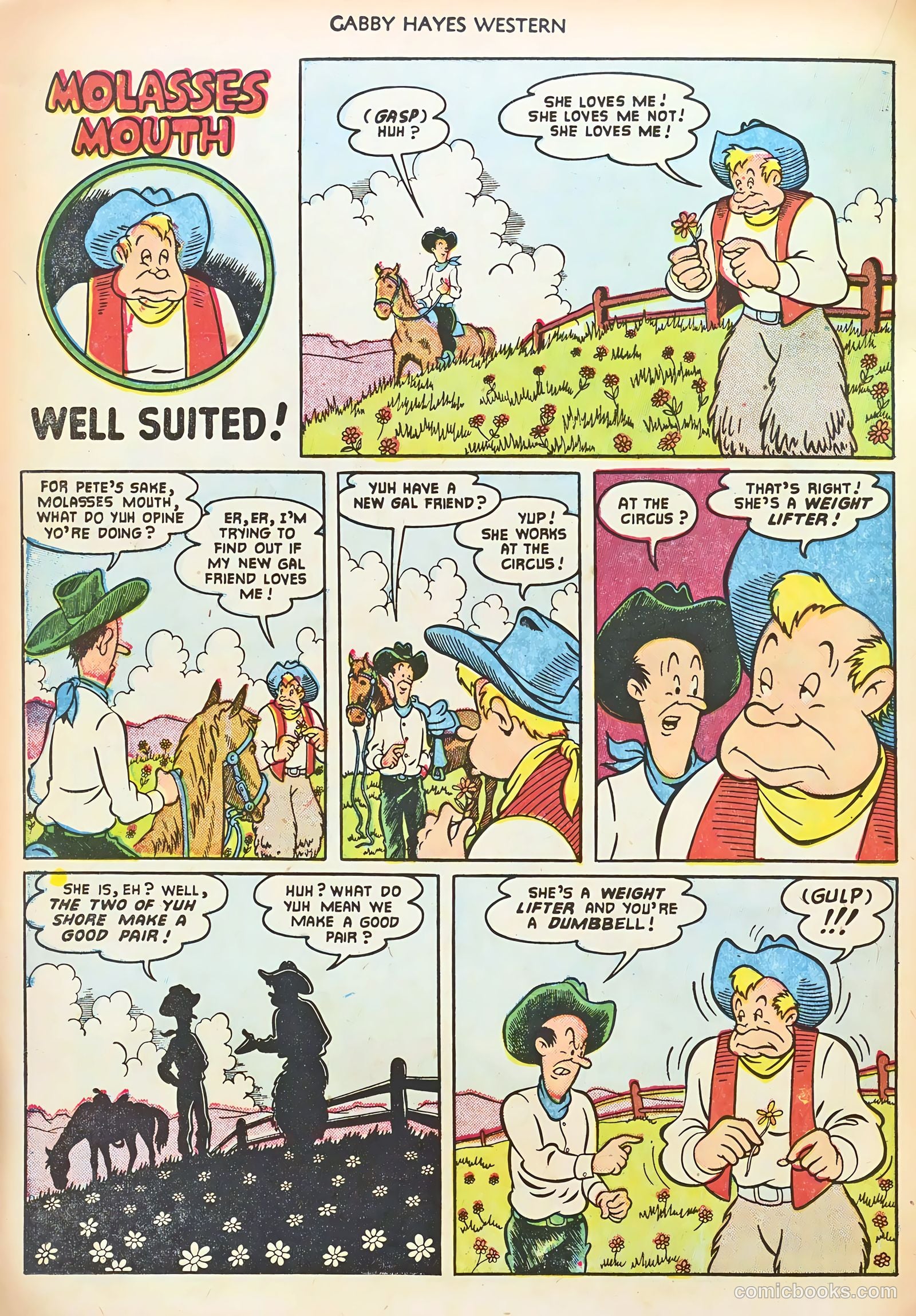 Gabby Hayes Western #37 — page 22 of 36
