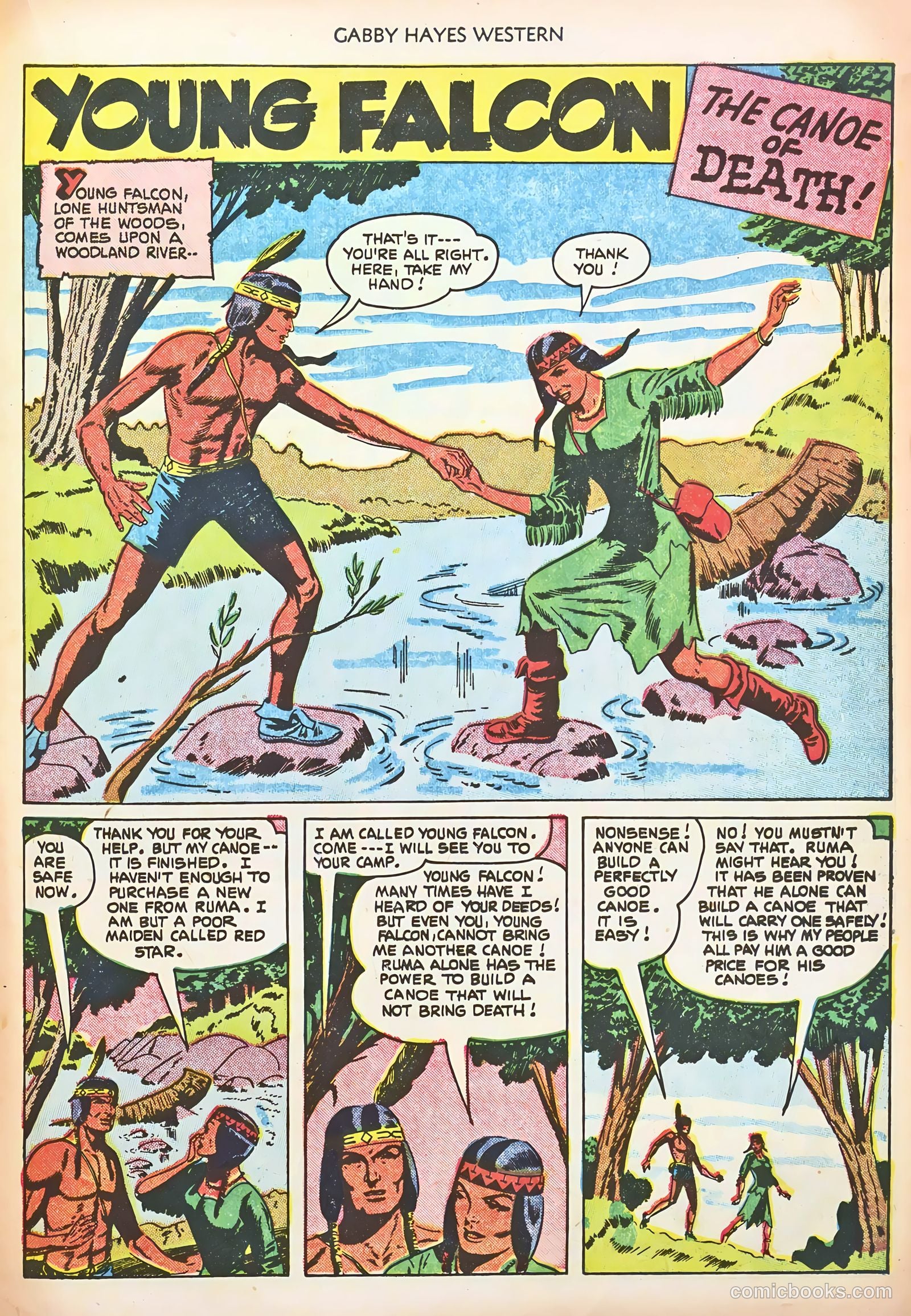 Gabby Hayes Western #37 — page 23 of 36