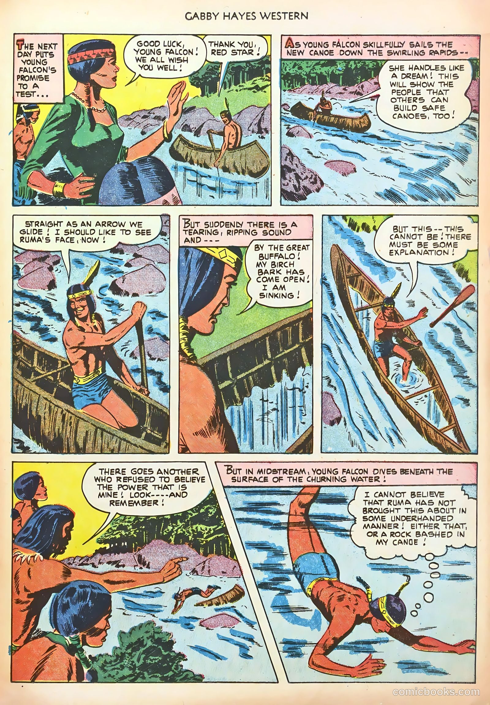 Gabby Hayes Western #37 — page 25 of 36