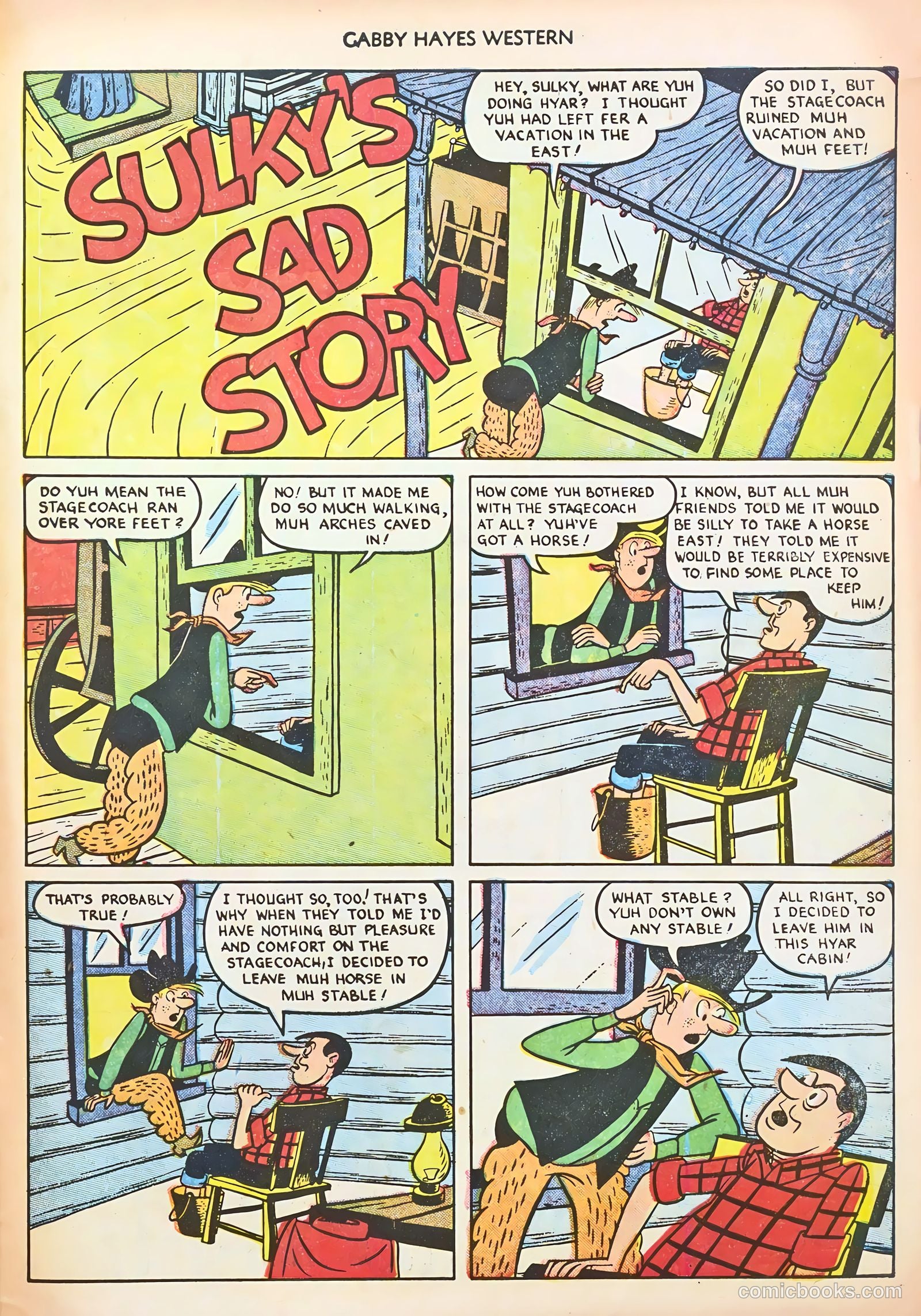Gabby Hayes Western #37 — page 27 of 36