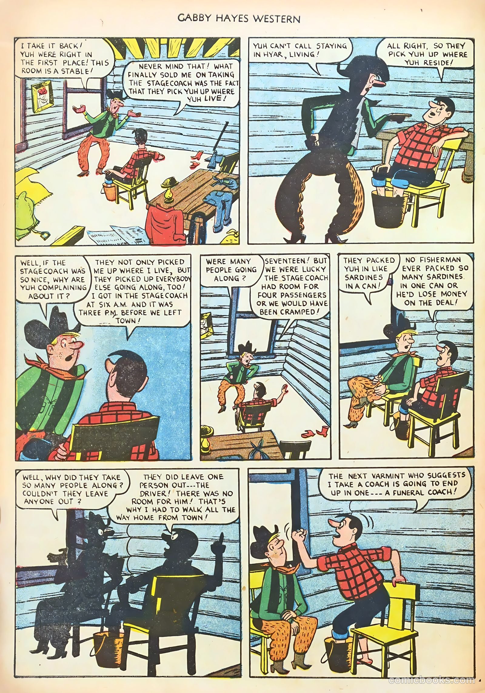 Gabby Hayes Western #37 — page 28 of 36