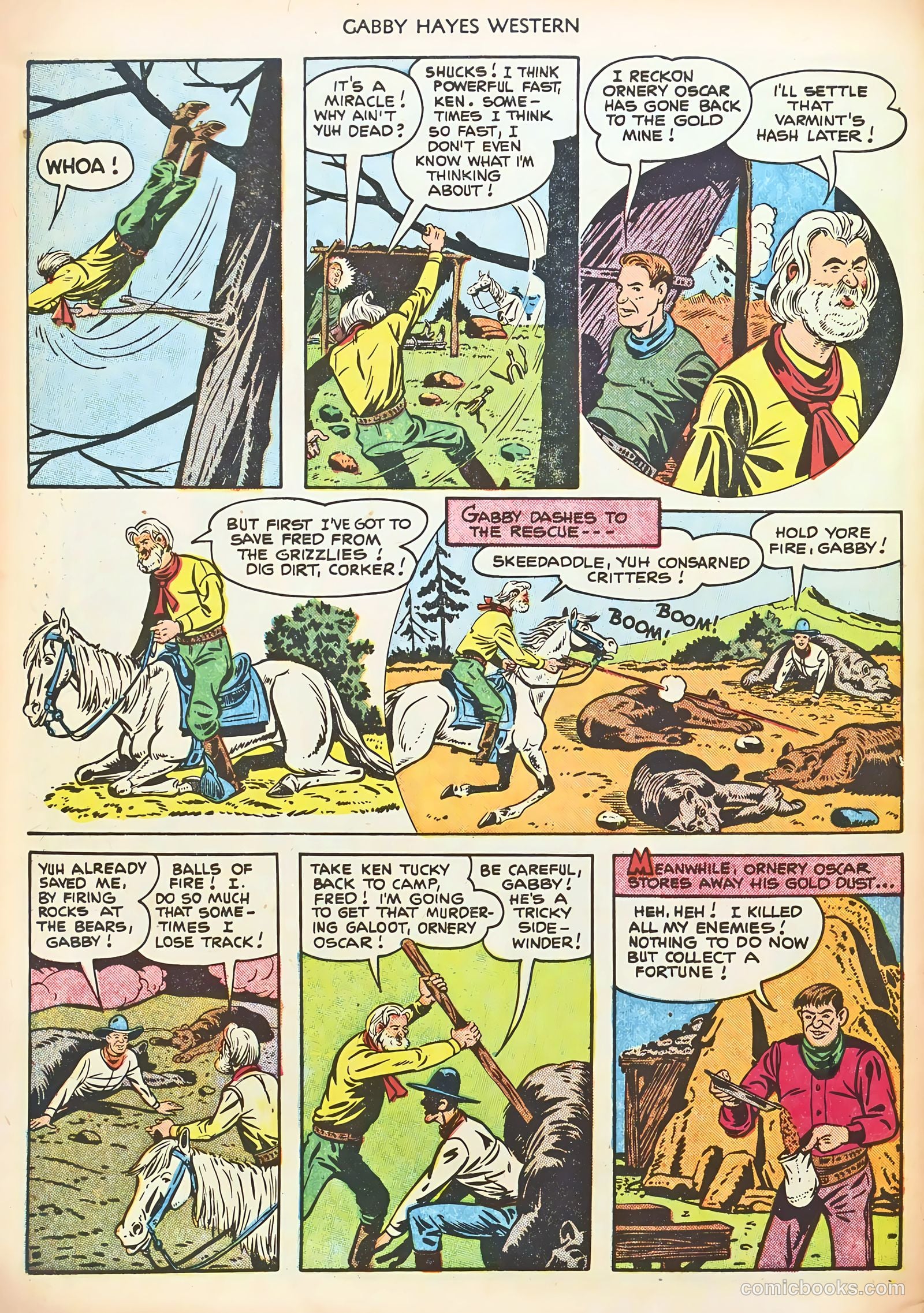 Gabby Hayes Western #37 — page 30 of 36