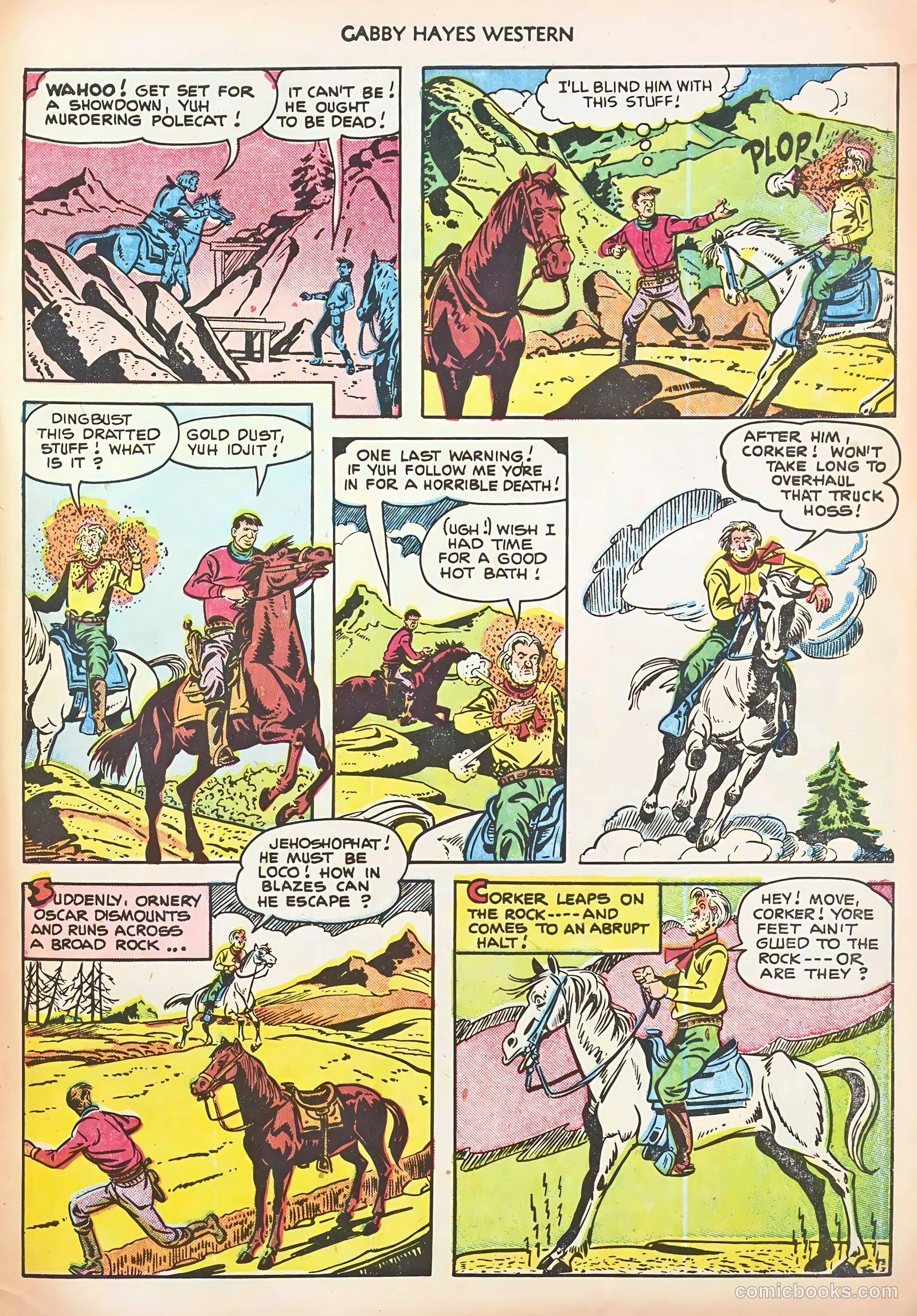 Gabby Hayes Western #37 — page 31 of 36