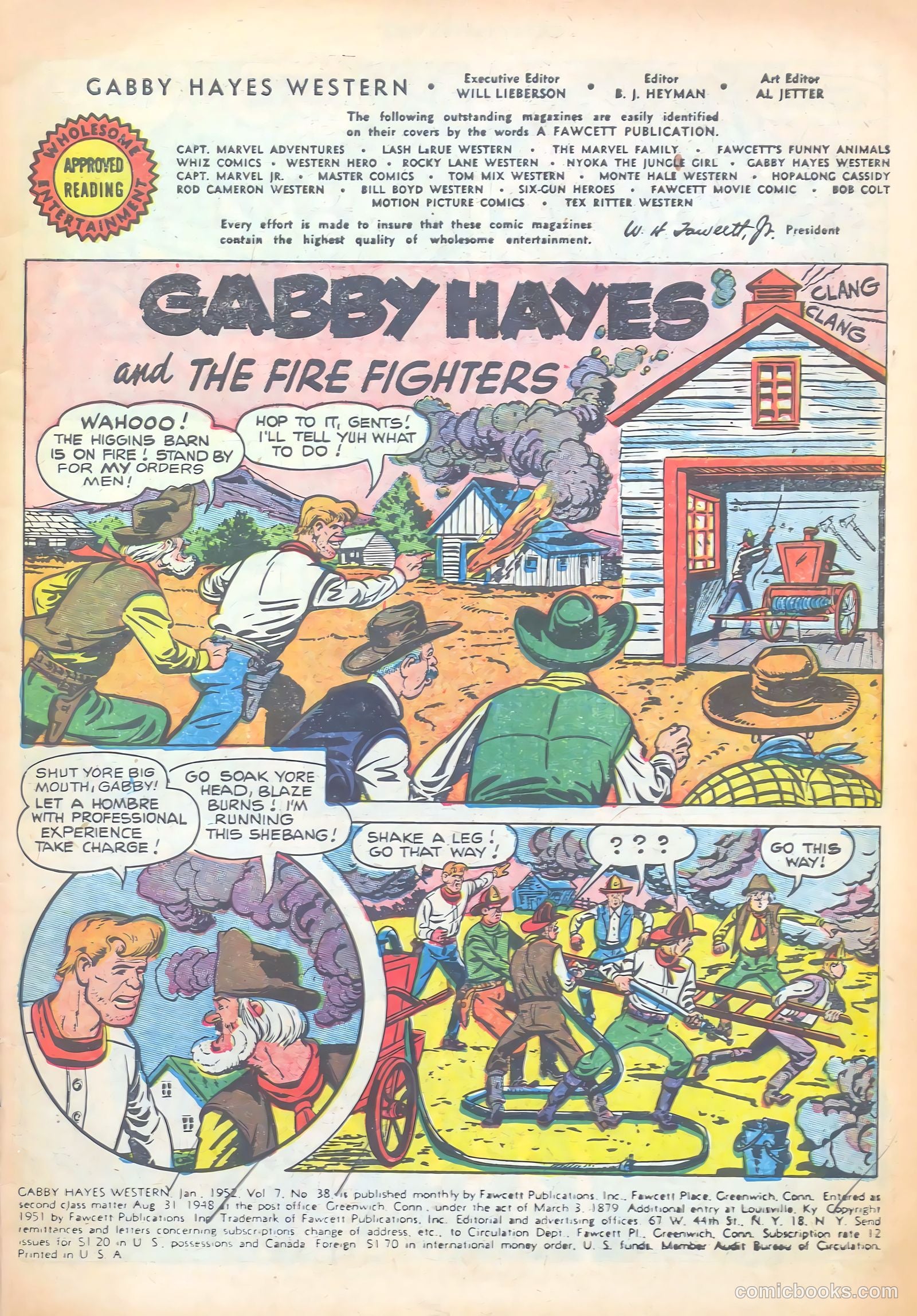 Gabby Hayes Western #38 — page 3 of 36