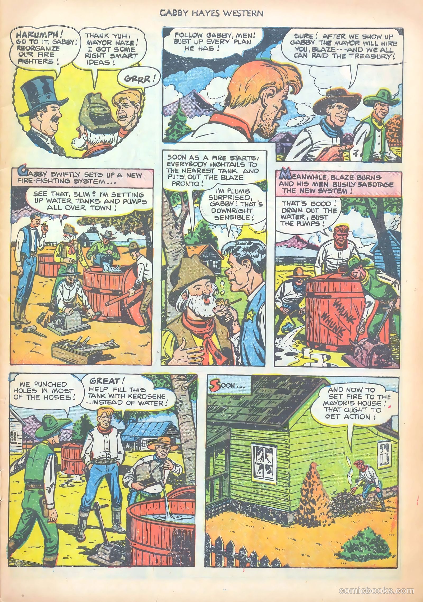 Gabby Hayes Western #38 — page 5 of 36