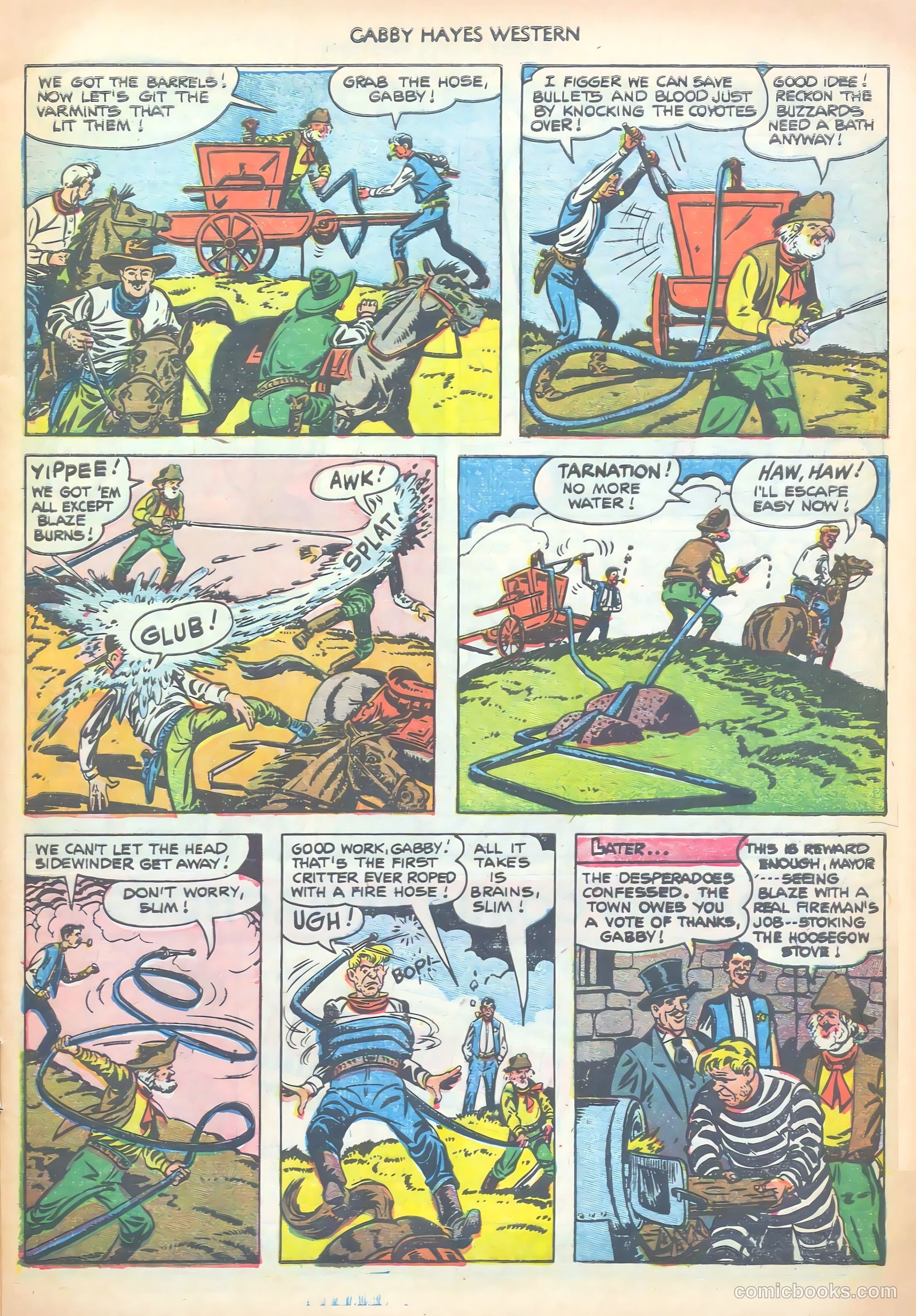 Gabby Hayes Western #38 — page 9 of 36