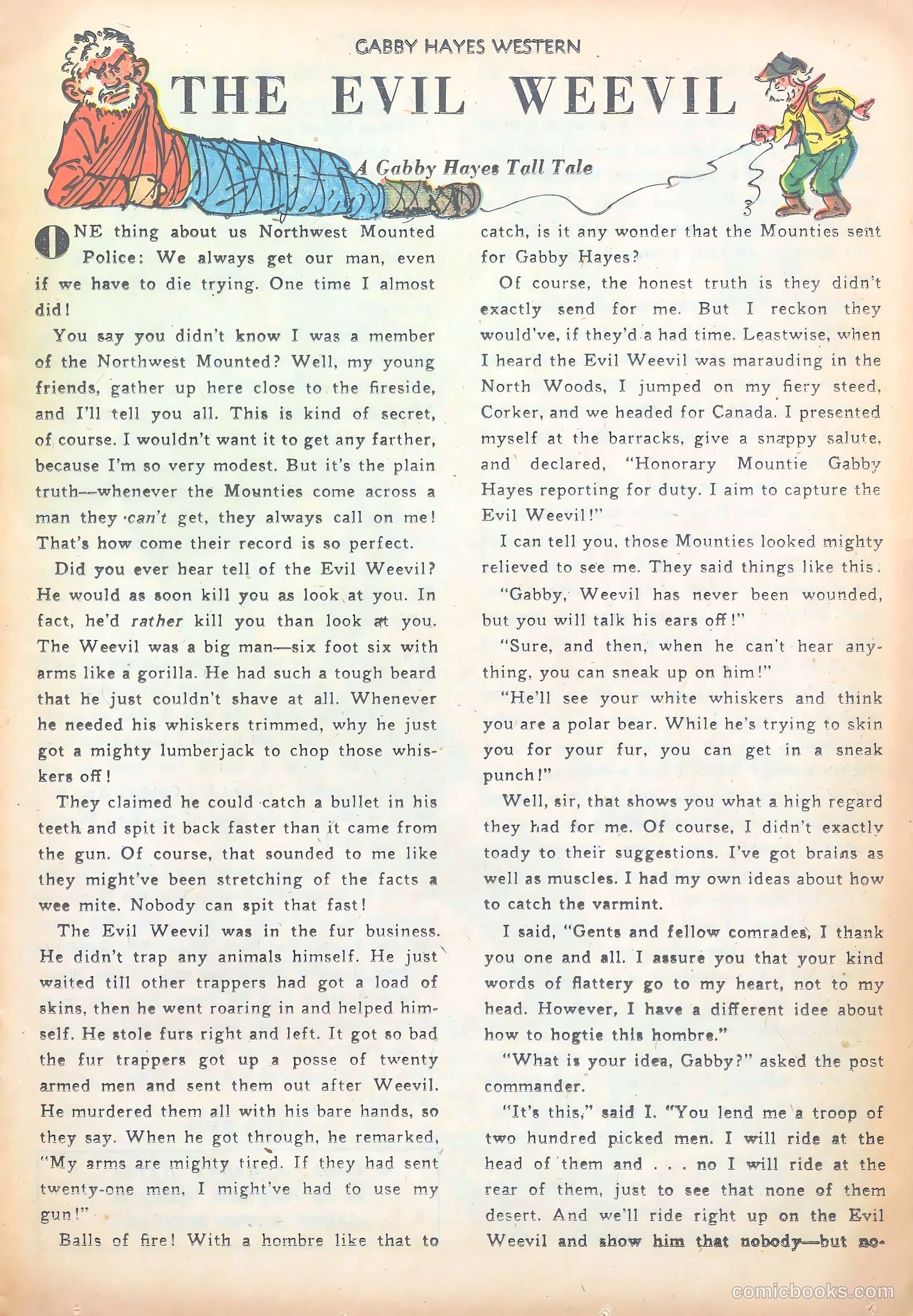 Gabby Hayes Western #38 — page 13 of 36