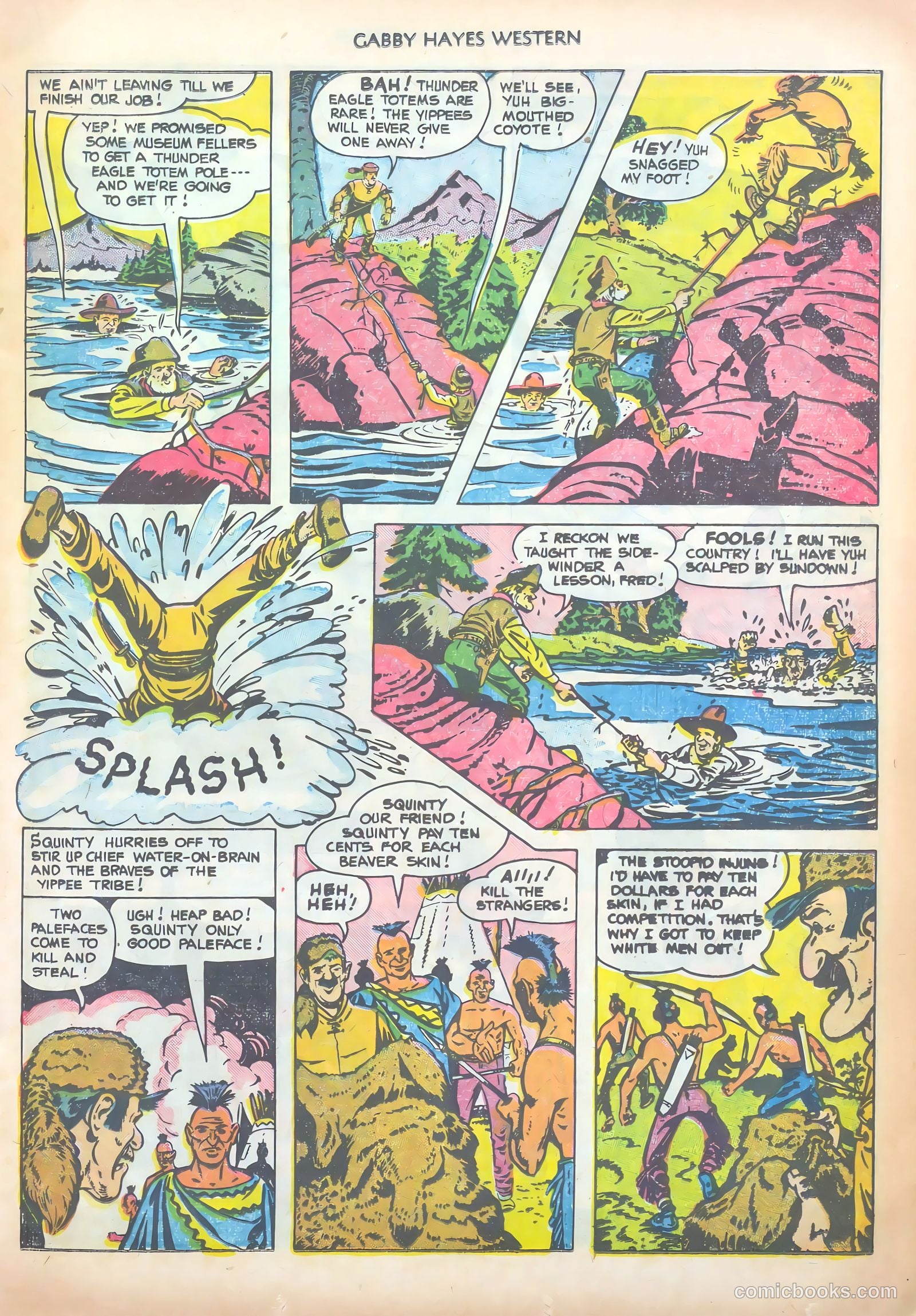 Gabby Hayes Western #38 — page 17 of 36