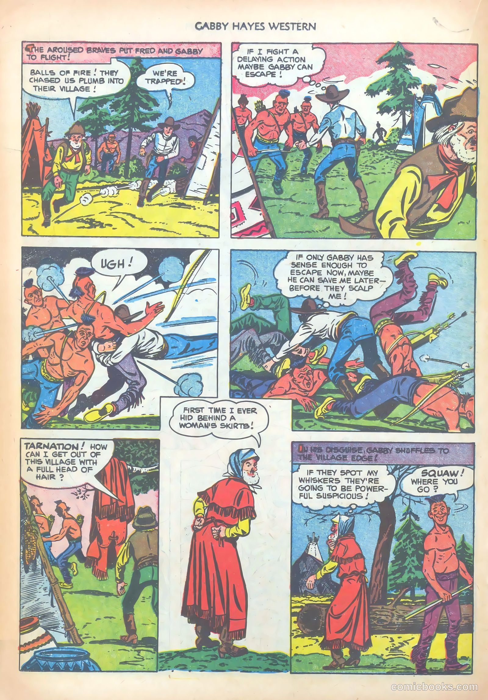 Gabby Hayes Western #38 — page 18 of 36
