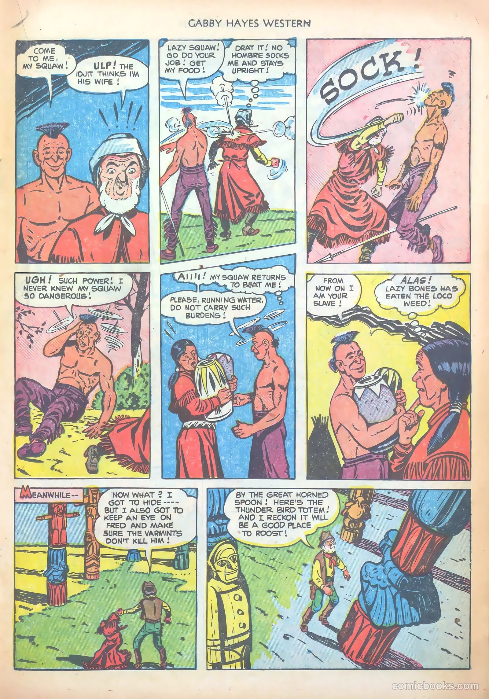 Gabby Hayes Western #38 — page 19 of 36