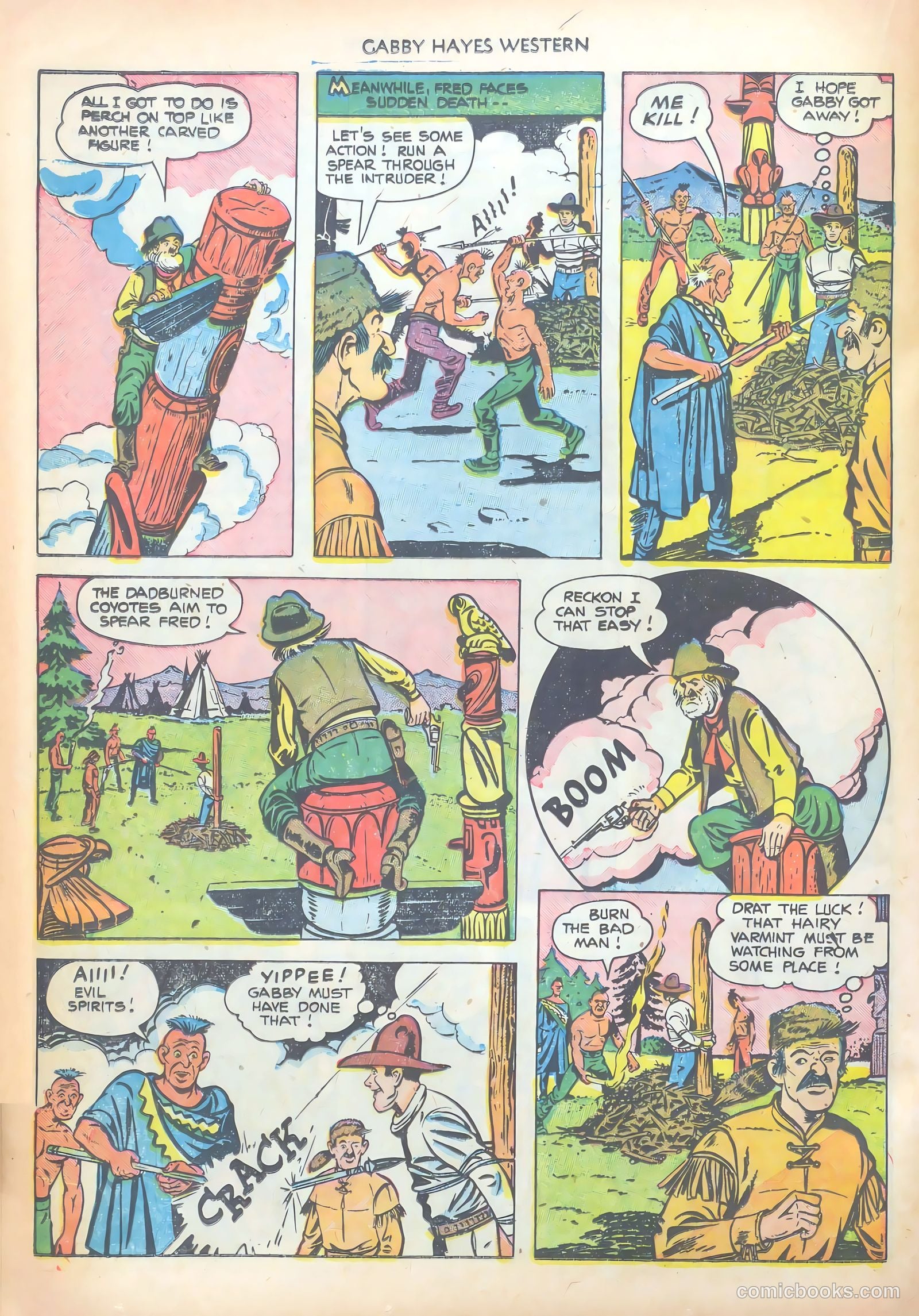 Gabby Hayes Western #38 — page 20 of 36