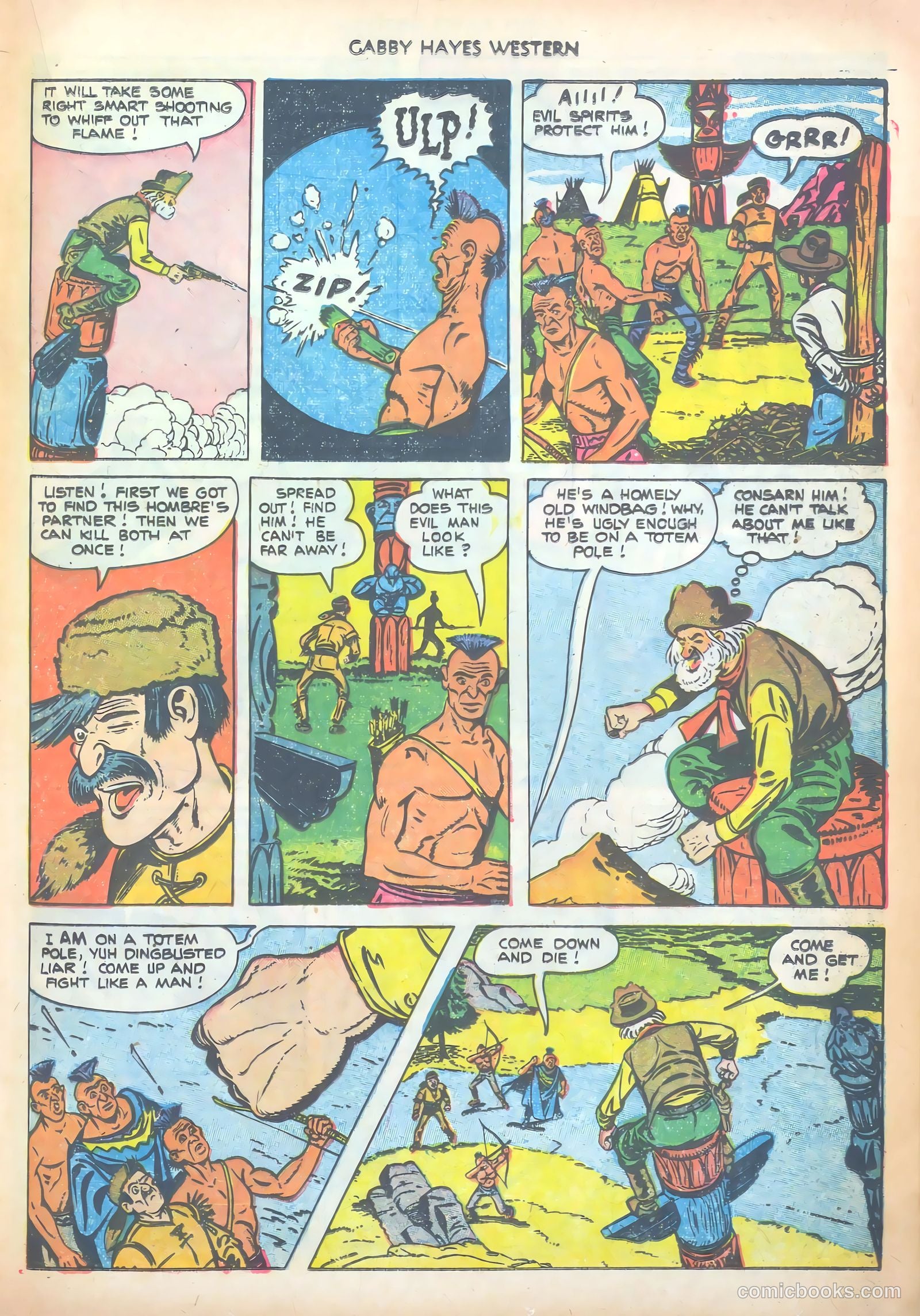 Gabby Hayes Western #38 — page 21 of 36