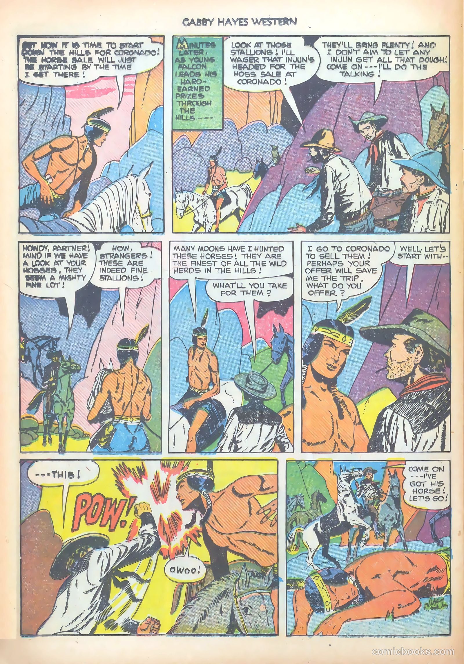 Gabby Hayes Western #38 — page 24 of 36
