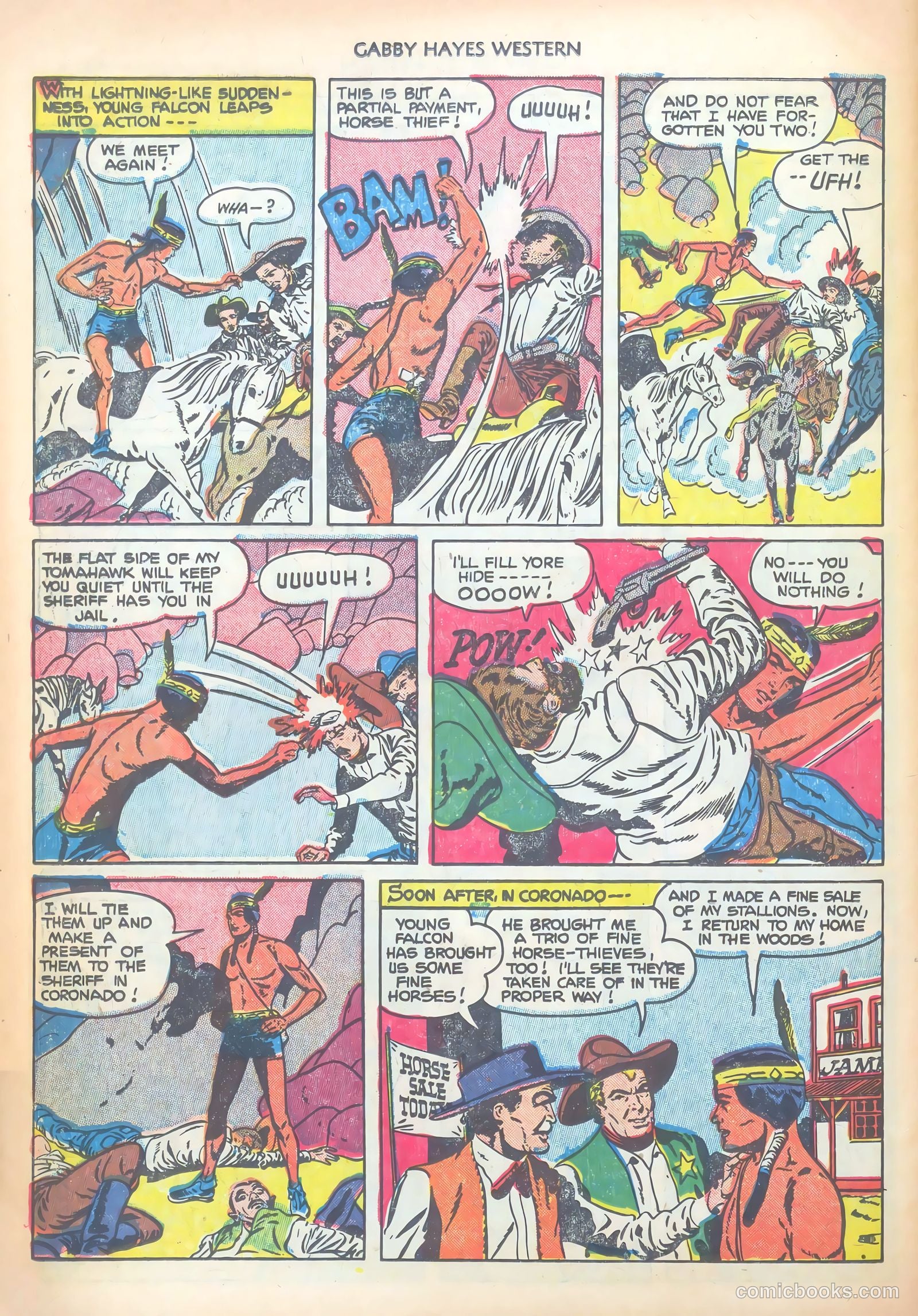 Gabby Hayes Western #38 — page 26 of 36