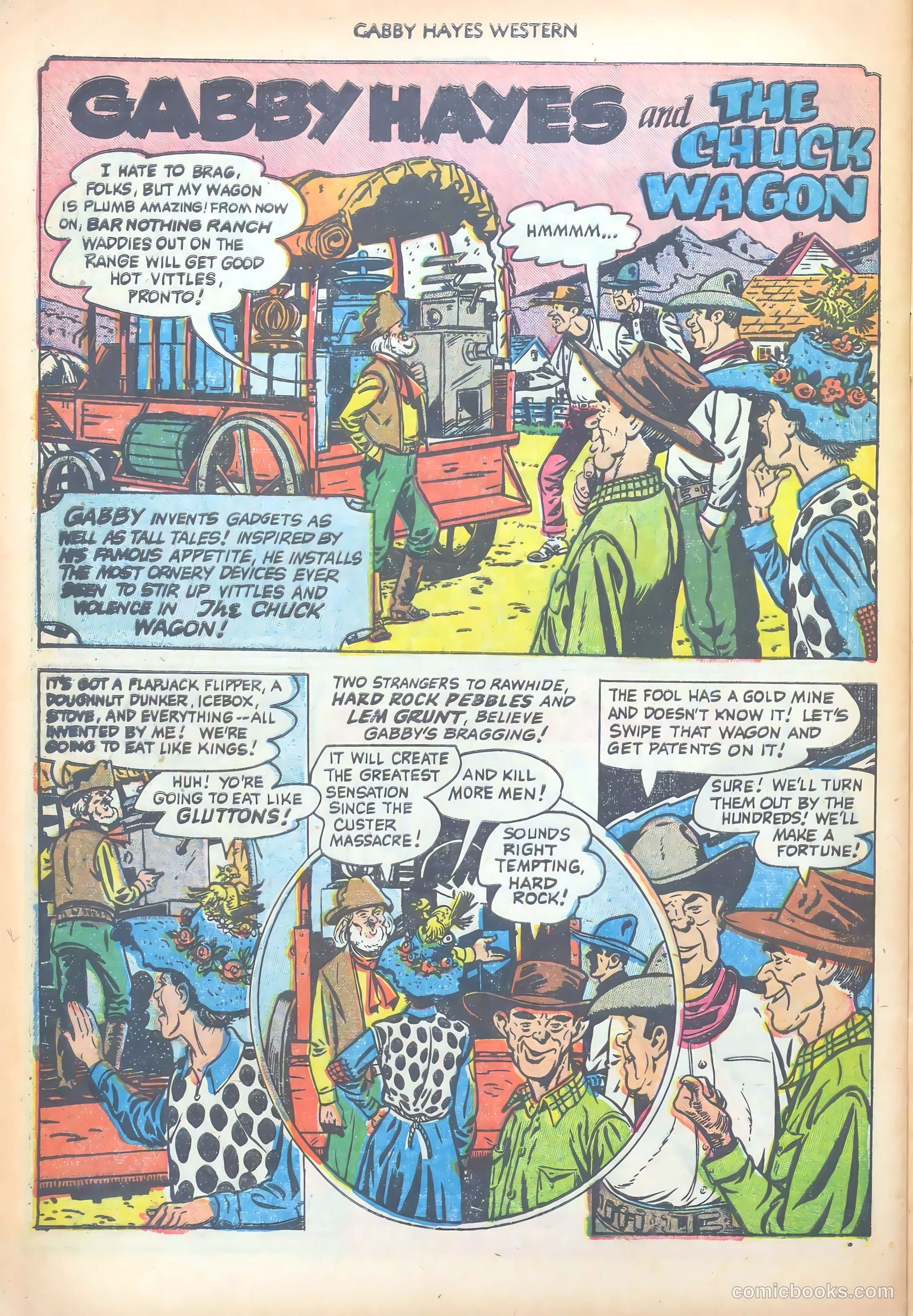 Gabby Hayes Western #38 — page 28 of 36