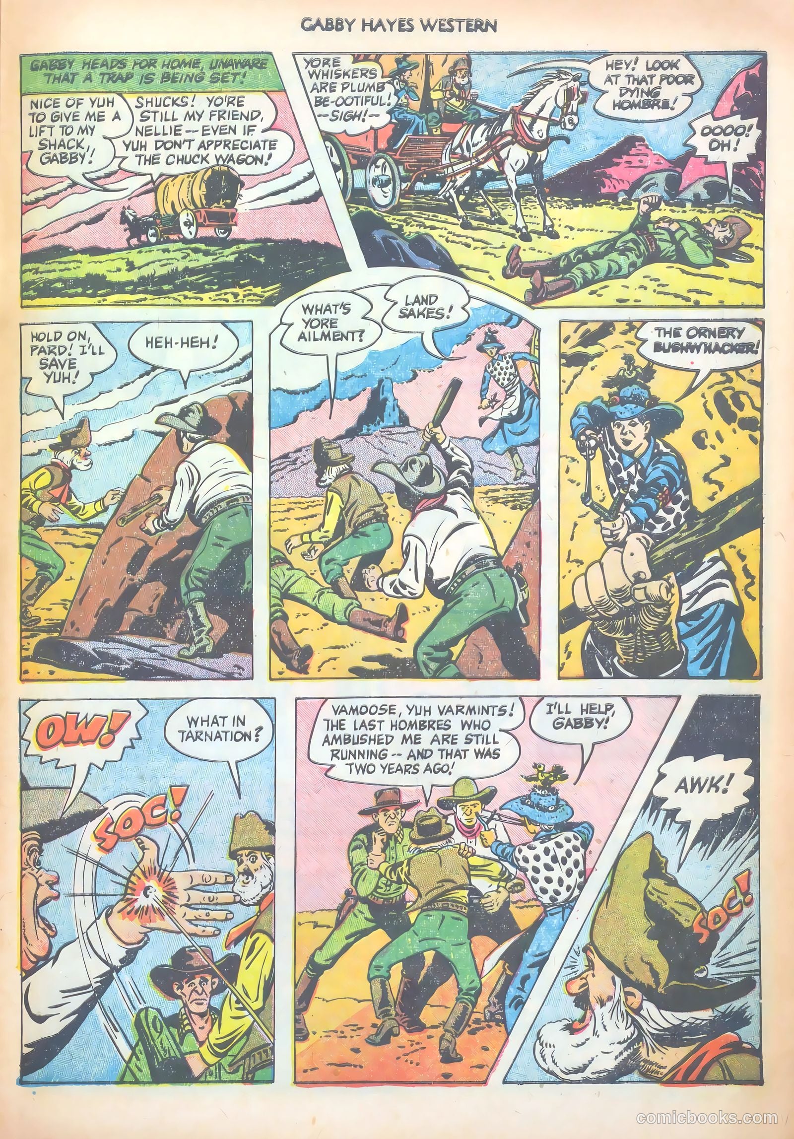 Gabby Hayes Western #38 — page 29 of 36