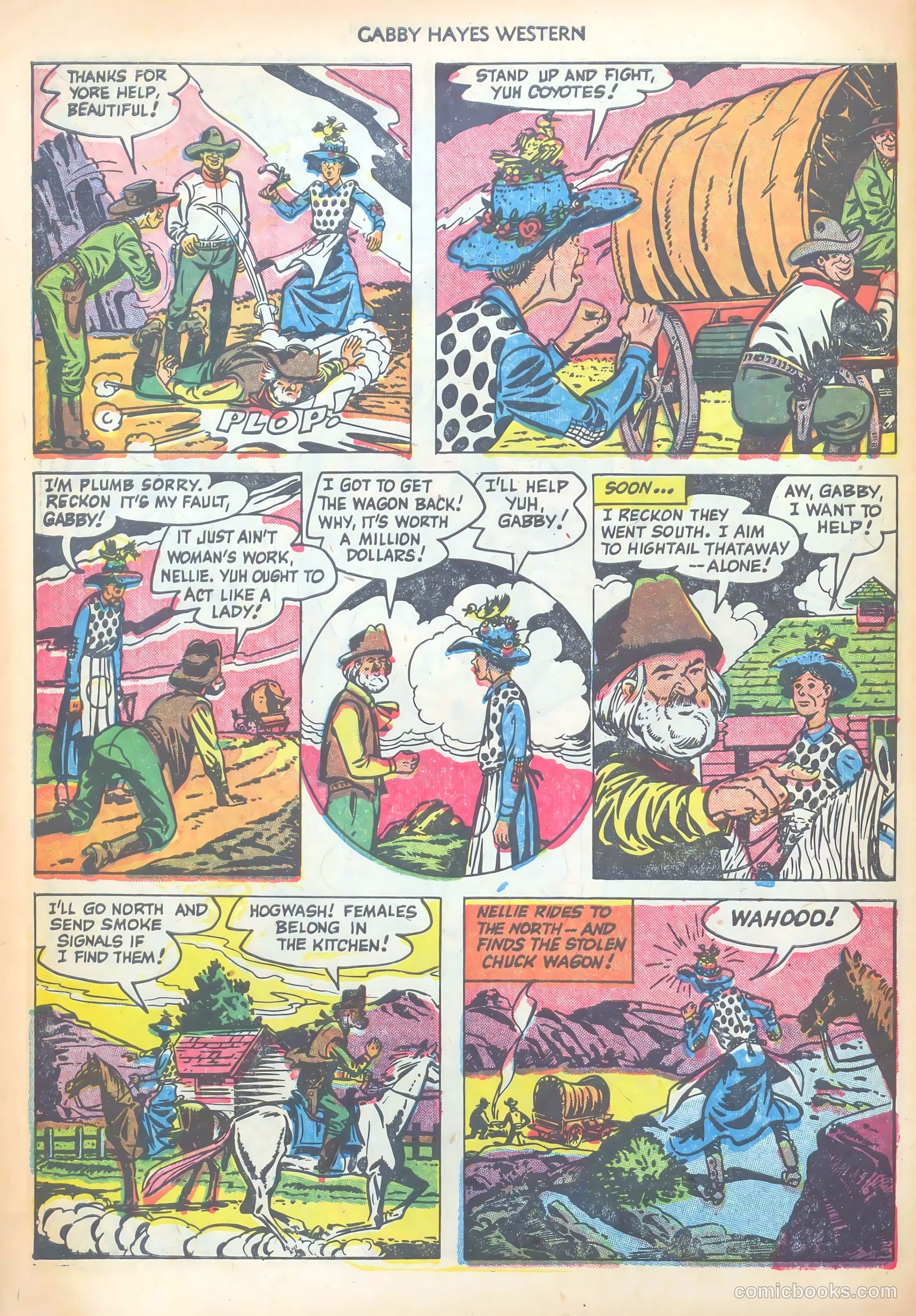 Gabby Hayes Western #38 — page 30 of 36