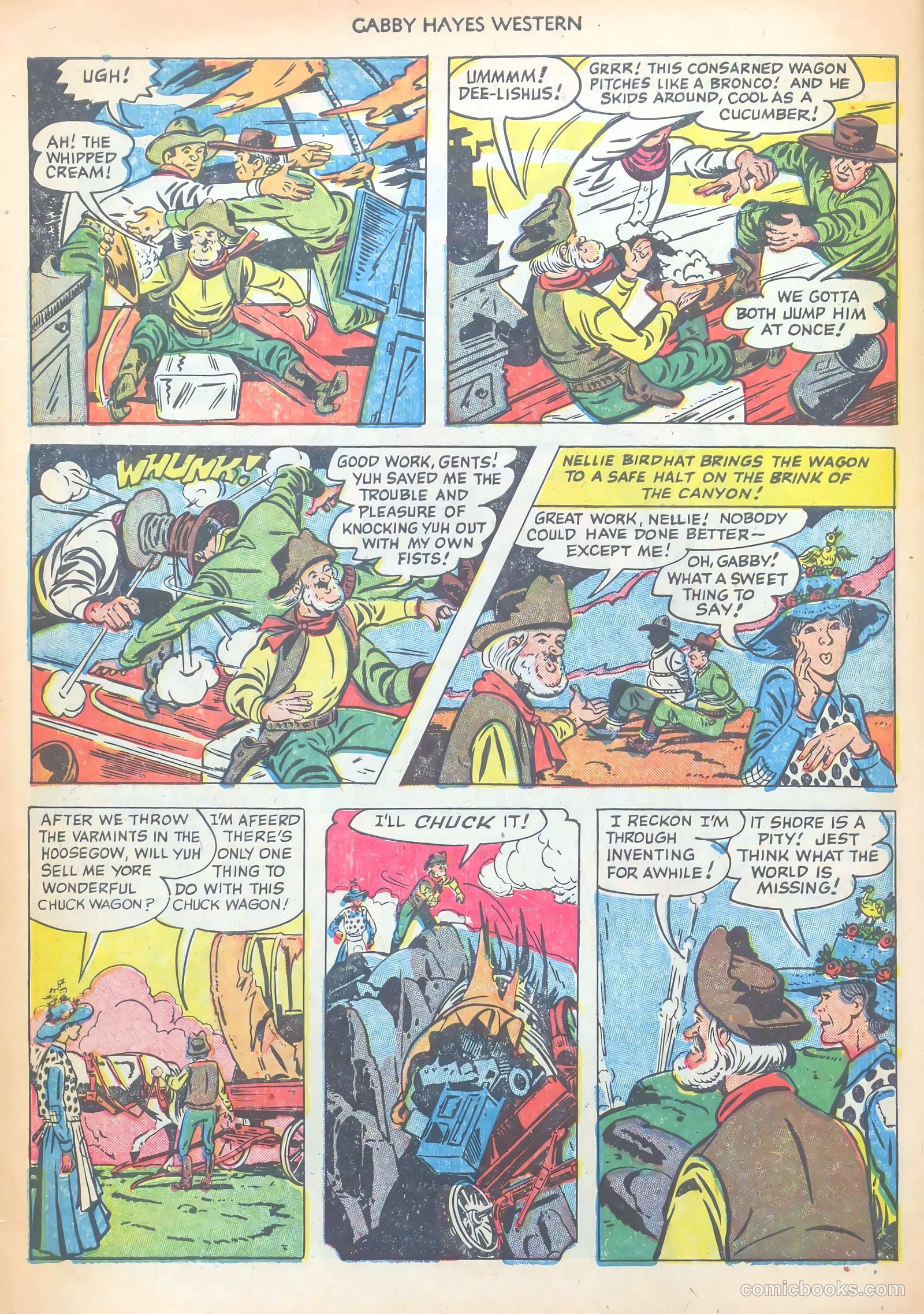 Gabby Hayes Western #38 — page 34 of 36