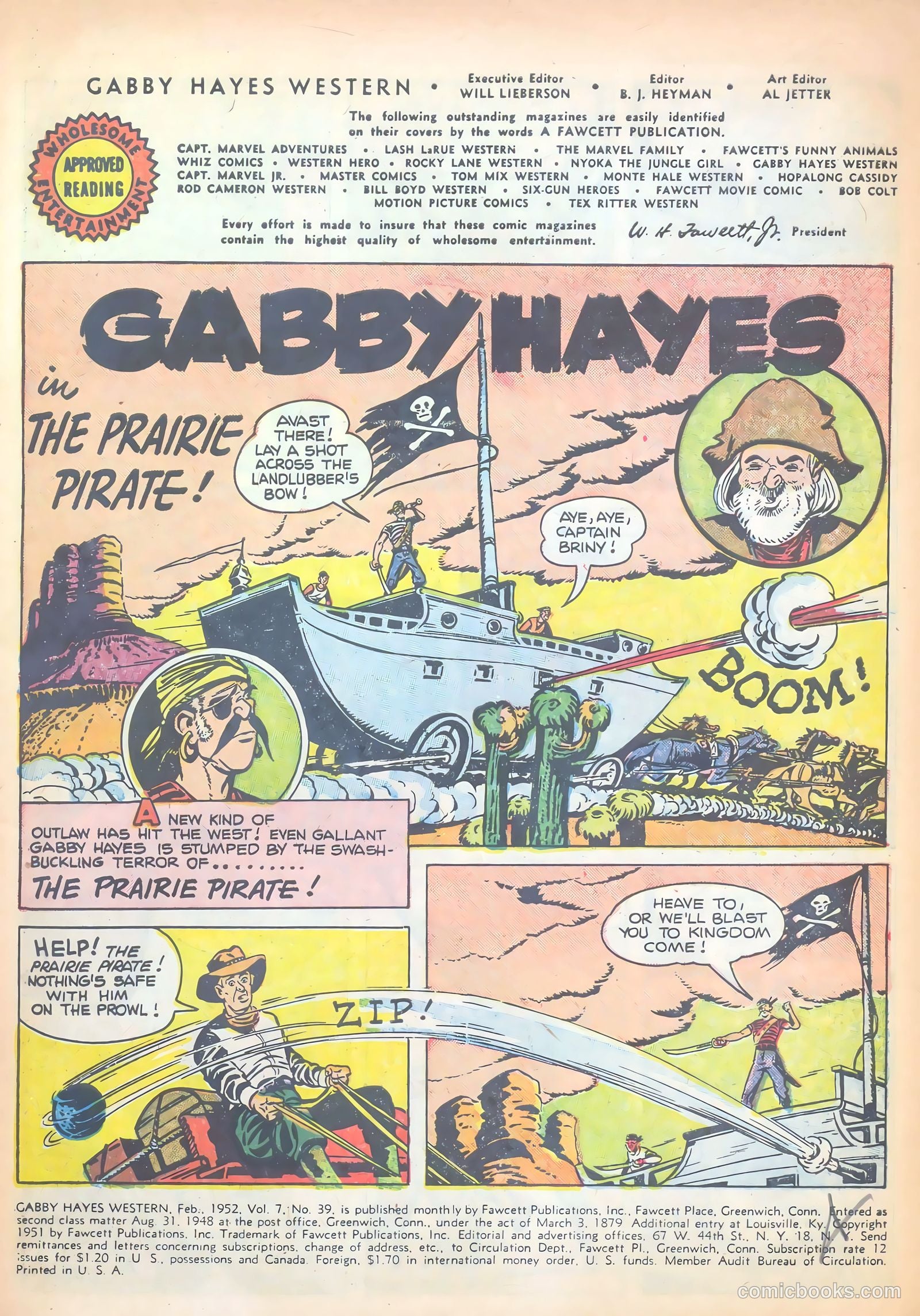 Gabby Hayes Western #39 — page 3 of 36