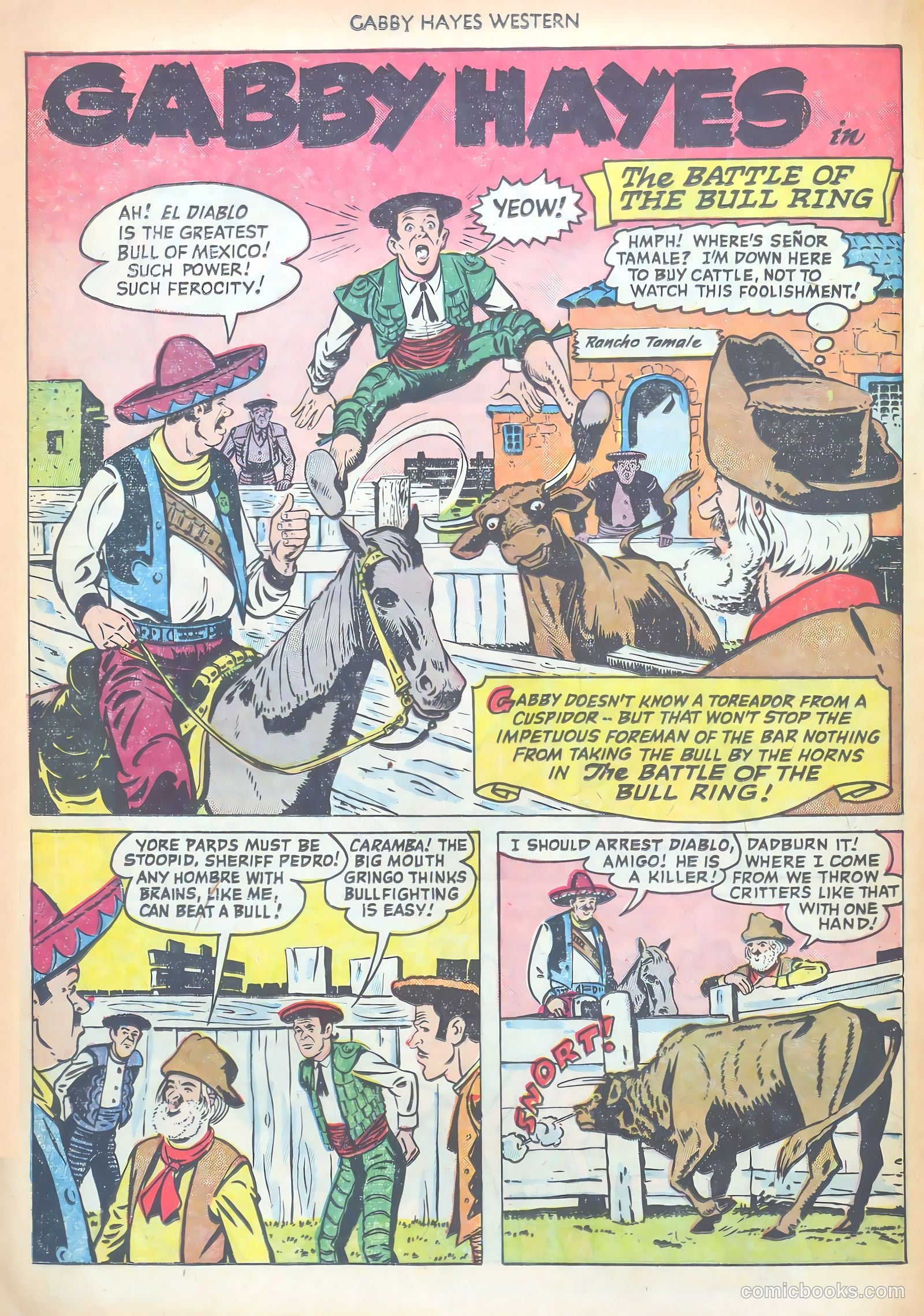 Gabby Hayes Western #39 — page 16 of 36