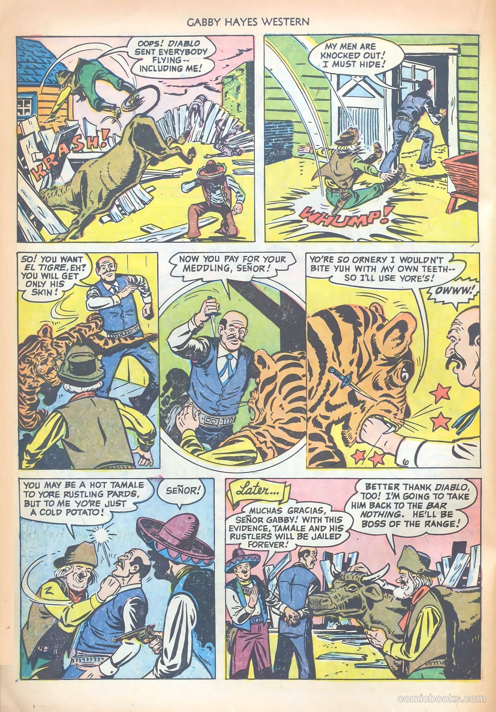 Gabby Hayes Western #39 — page 22 of 36