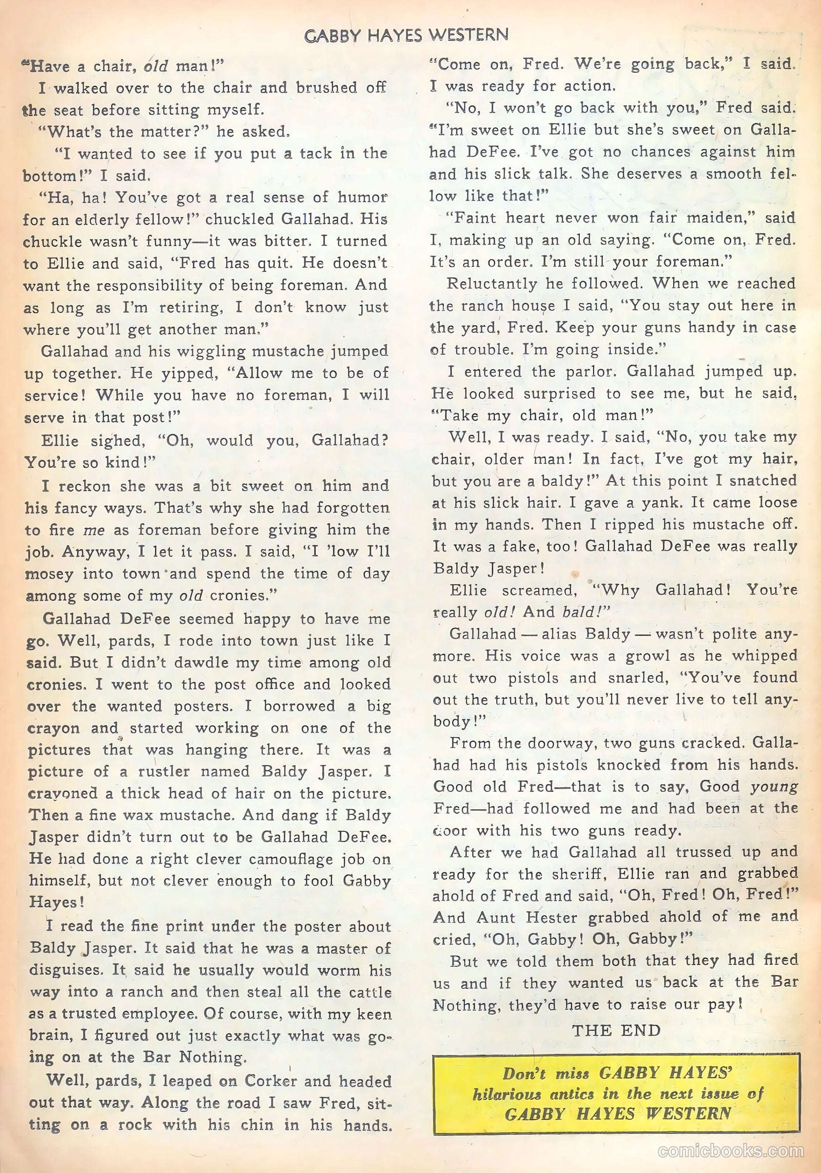Gabby Hayes Western #39 — page 24 of 36