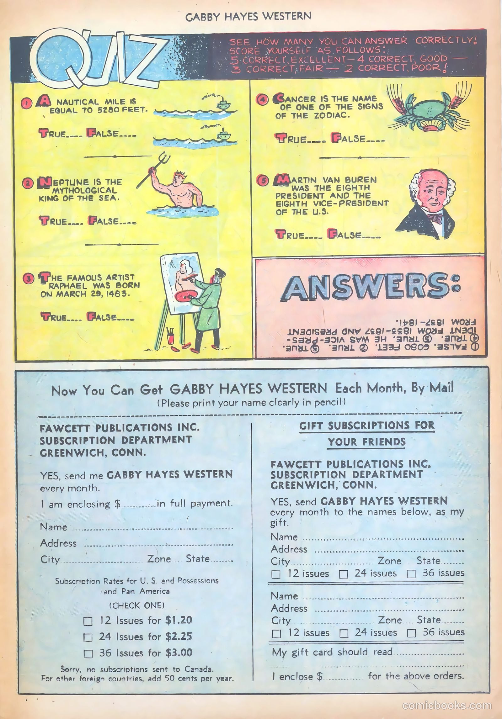 Gabby Hayes Western #39 — page 25 of 36