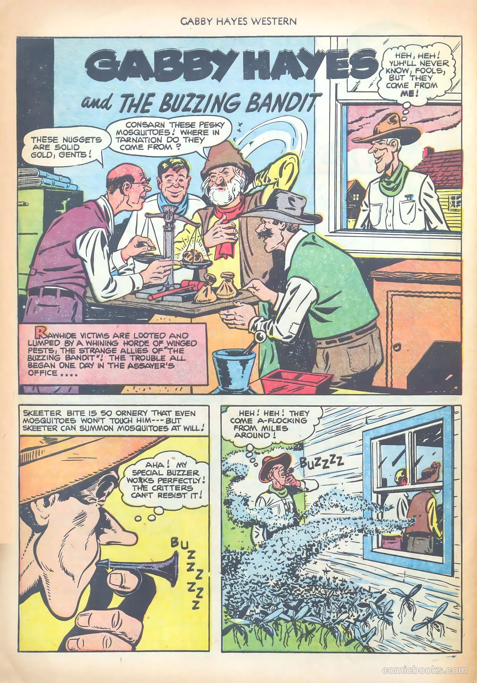 Gabby Hayes Western #39 — page 28 of 36