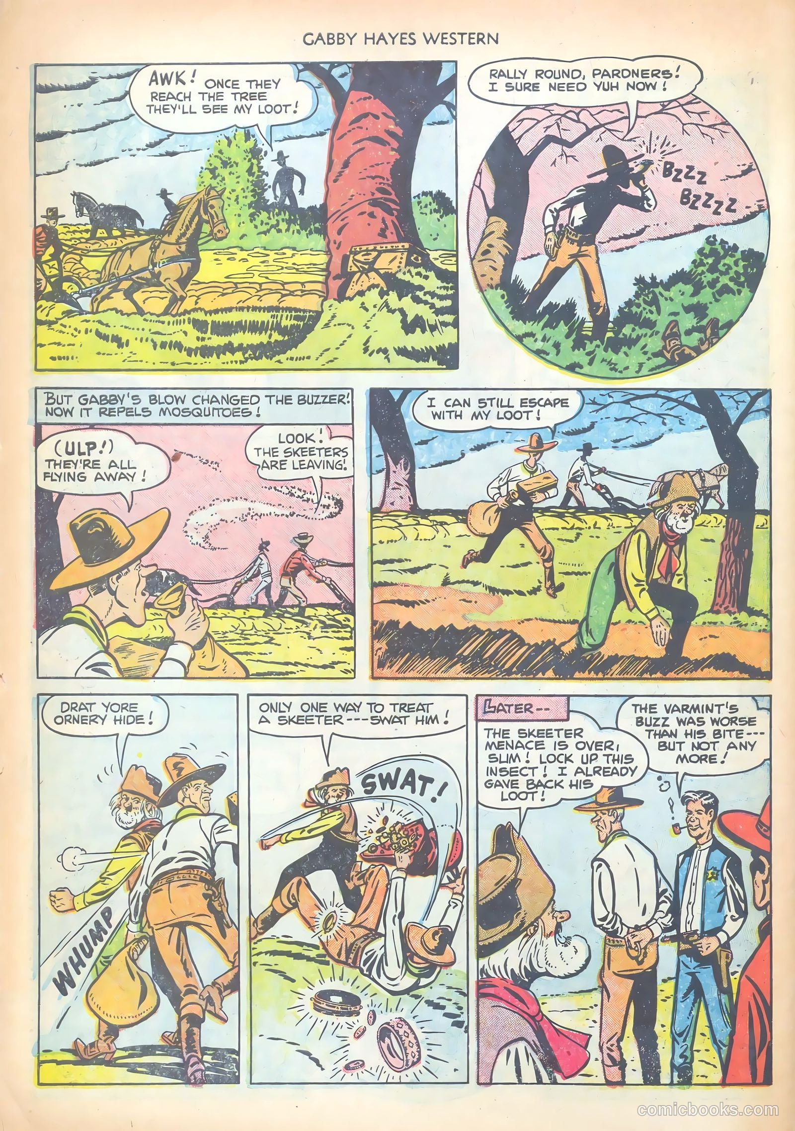 Gabby Hayes Western #39 — page 34 of 36