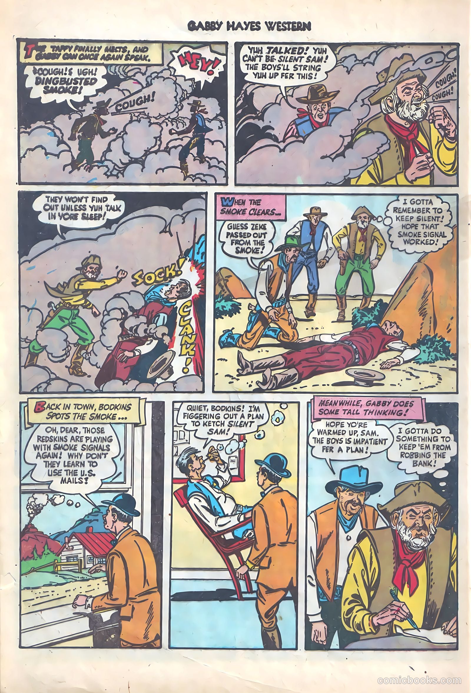 Gabby Hayes Western #4 — page 8 of 52