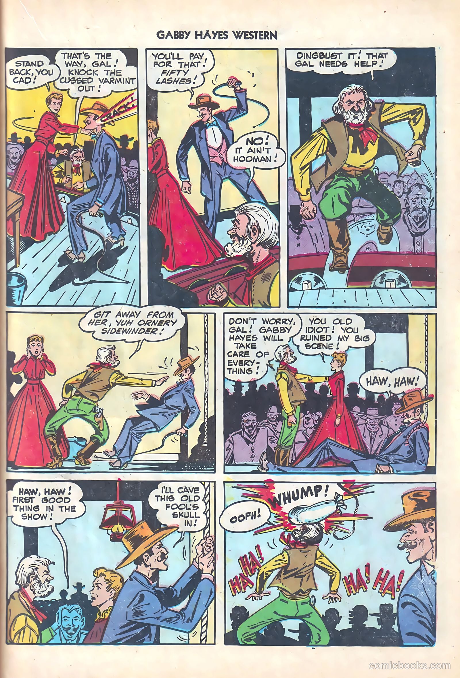 Gabby Hayes Western #4 — page 15 of 52