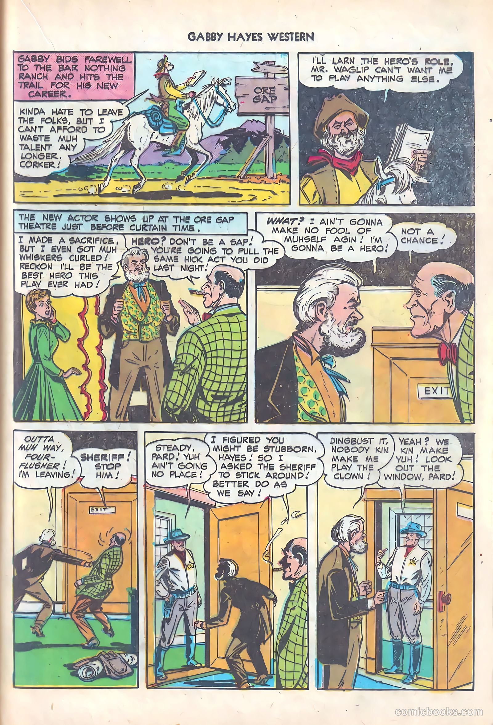 Gabby Hayes Western #4 — page 17 of 52