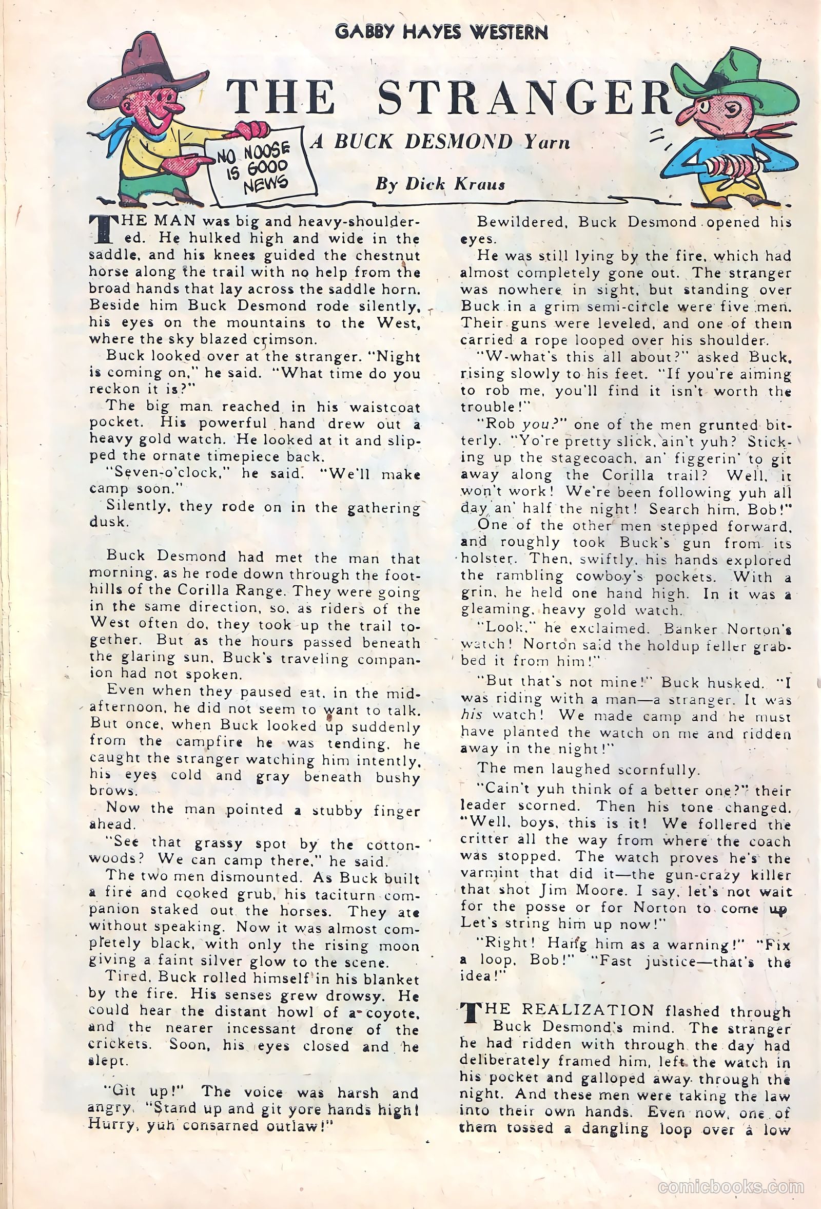 Gabby Hayes Western #4 — page 22 of 52
