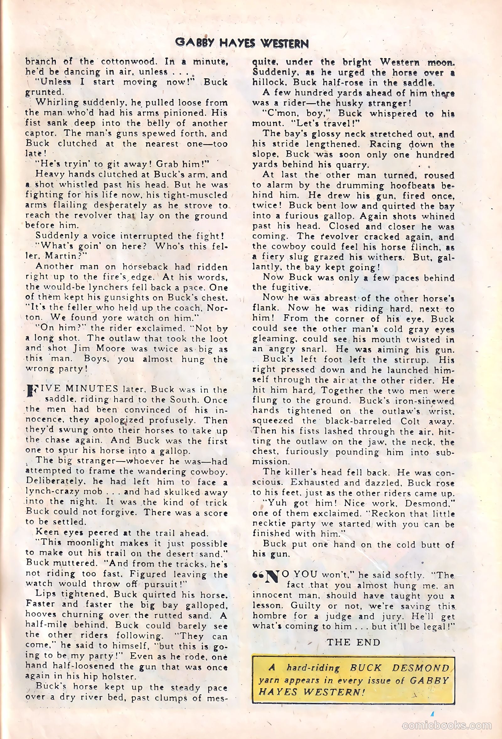Gabby Hayes Western #4 — page 23 of 52