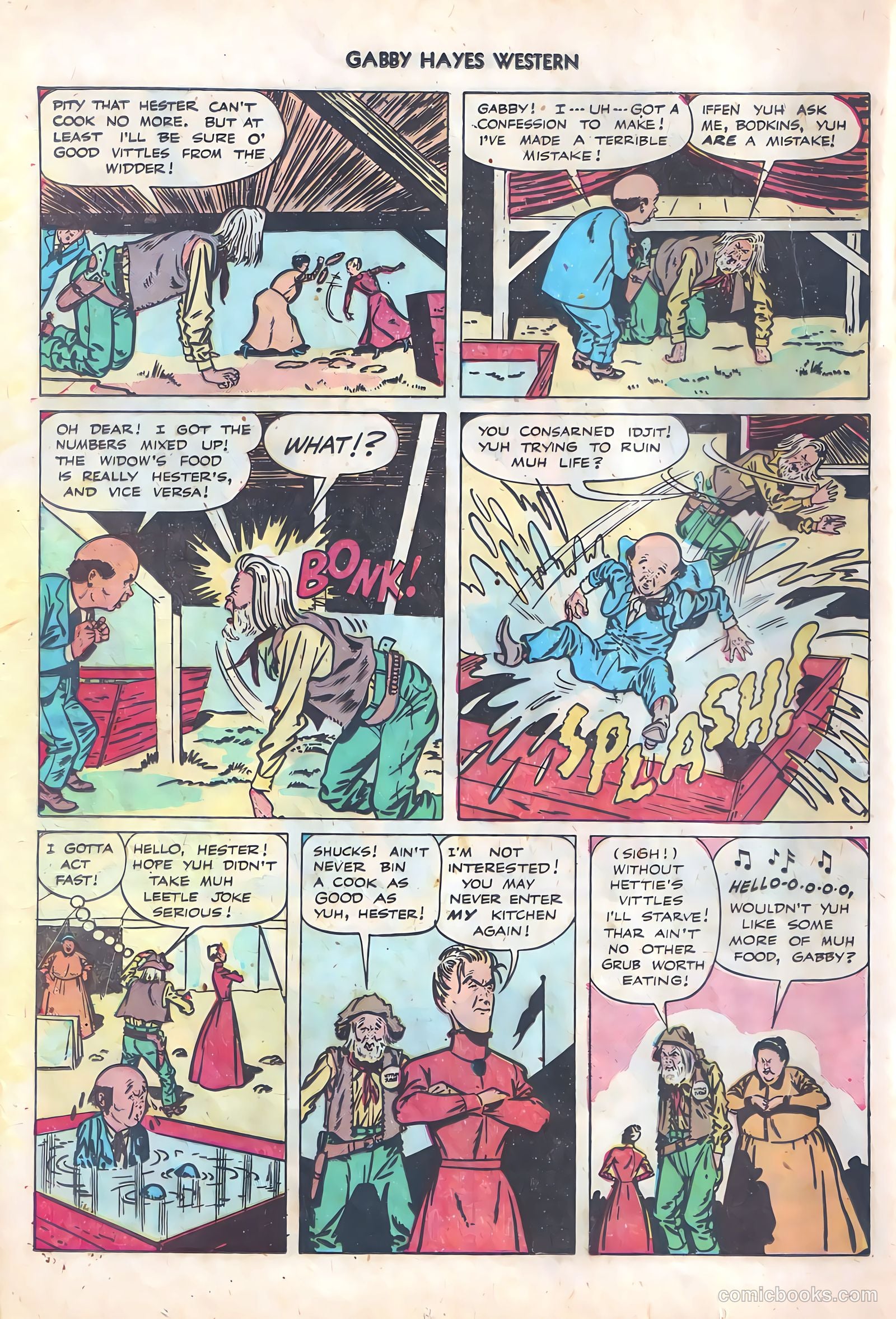 Gabby Hayes Western #4 — page 28 of 52