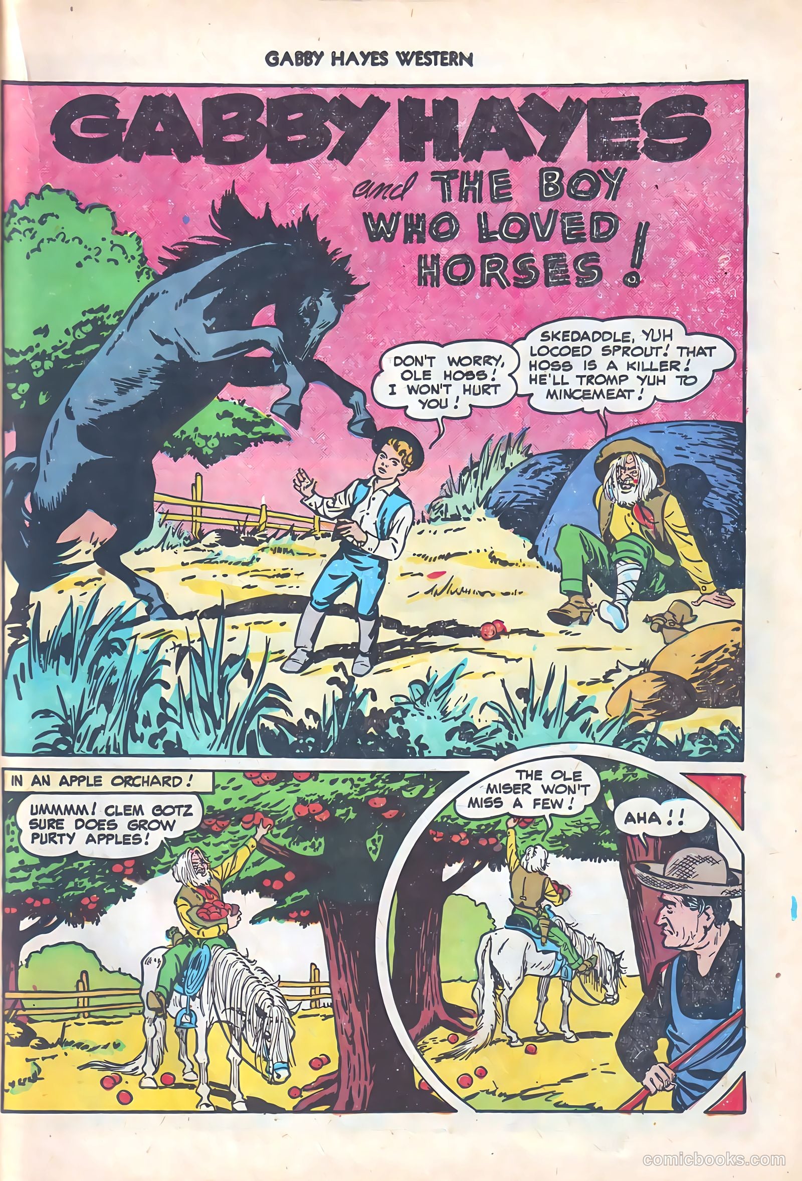 Gabby Hayes Western #4 — page 35 of 52