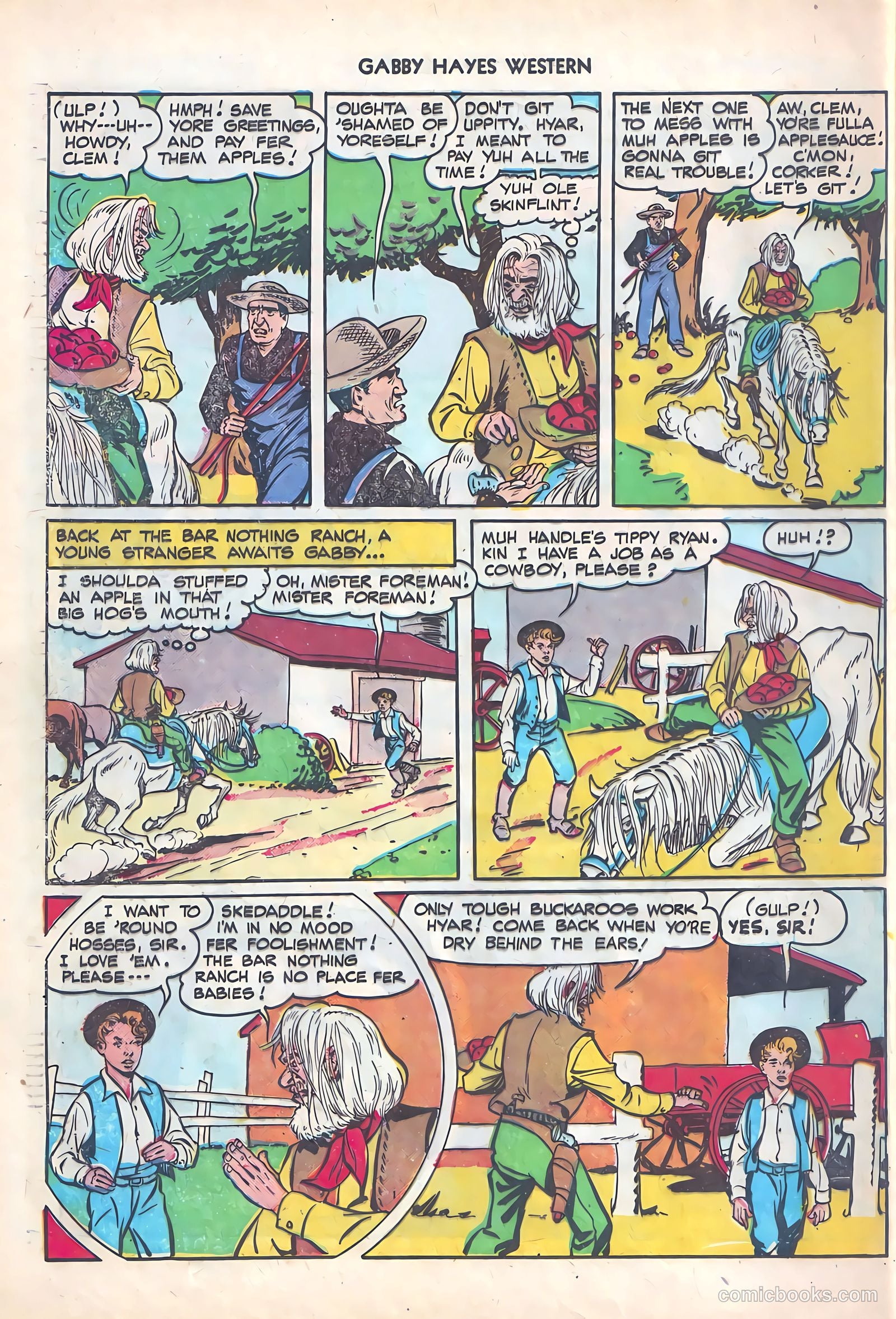 Gabby Hayes Western #4 — page 36 of 52