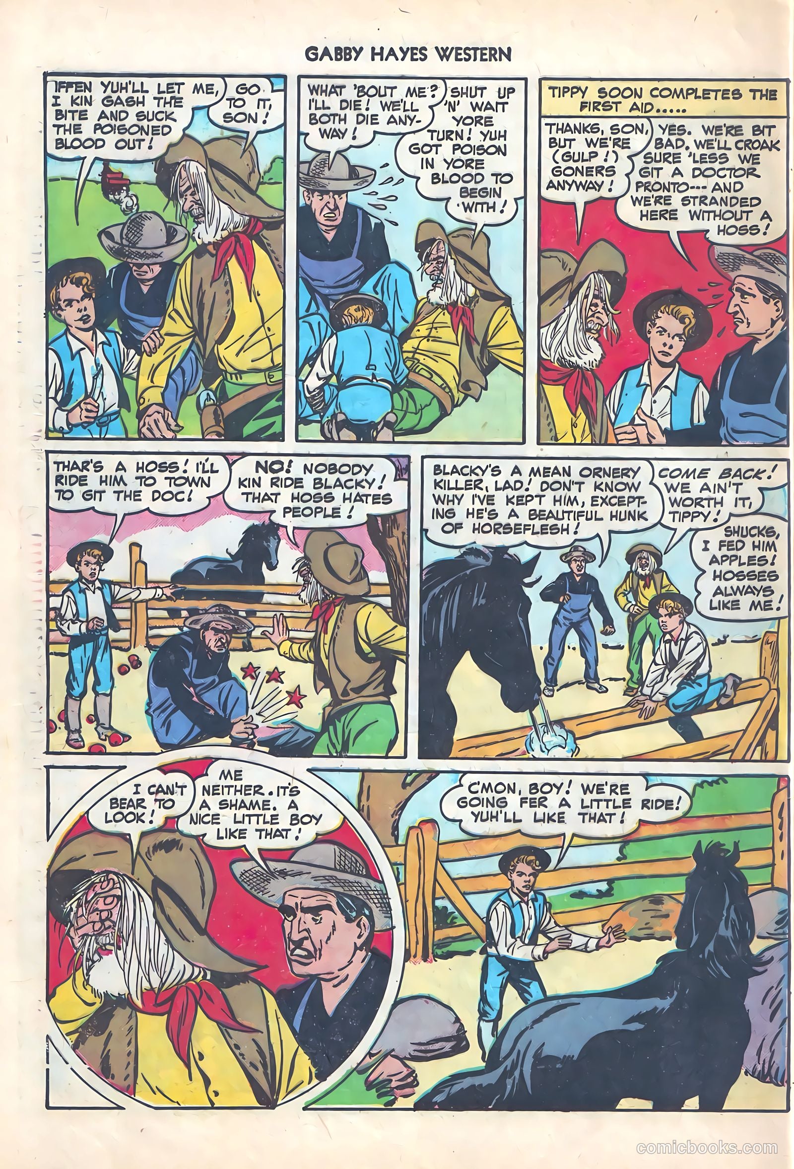 Gabby Hayes Western #4 — page 40 of 52