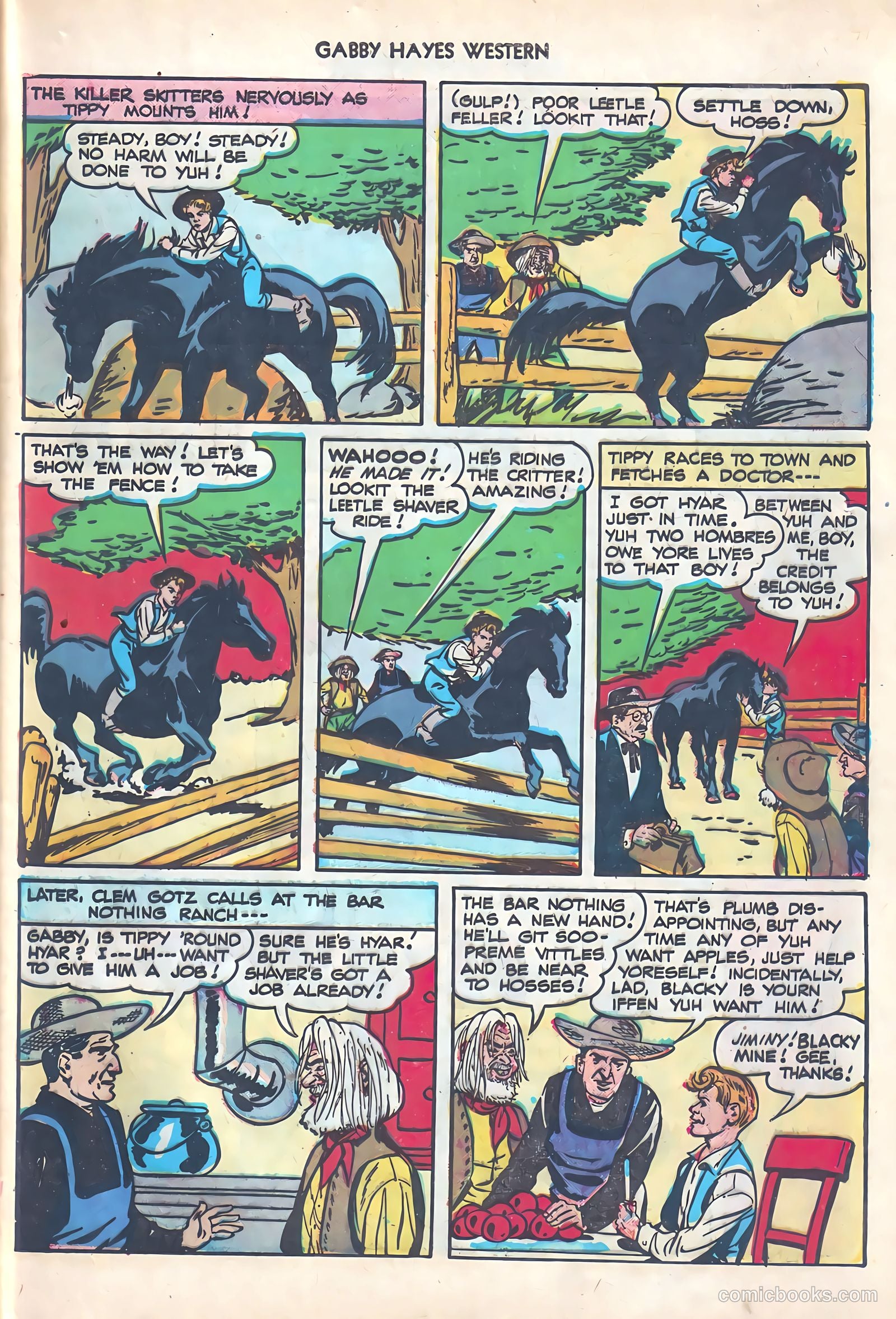 Gabby Hayes Western #4 — page 41 of 52