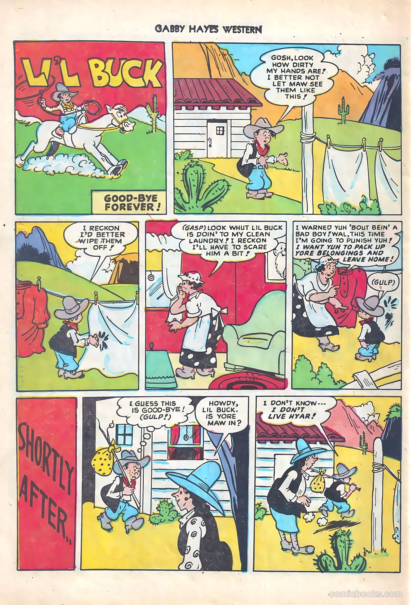 Gabby Hayes Western #4 — page 42 of 52