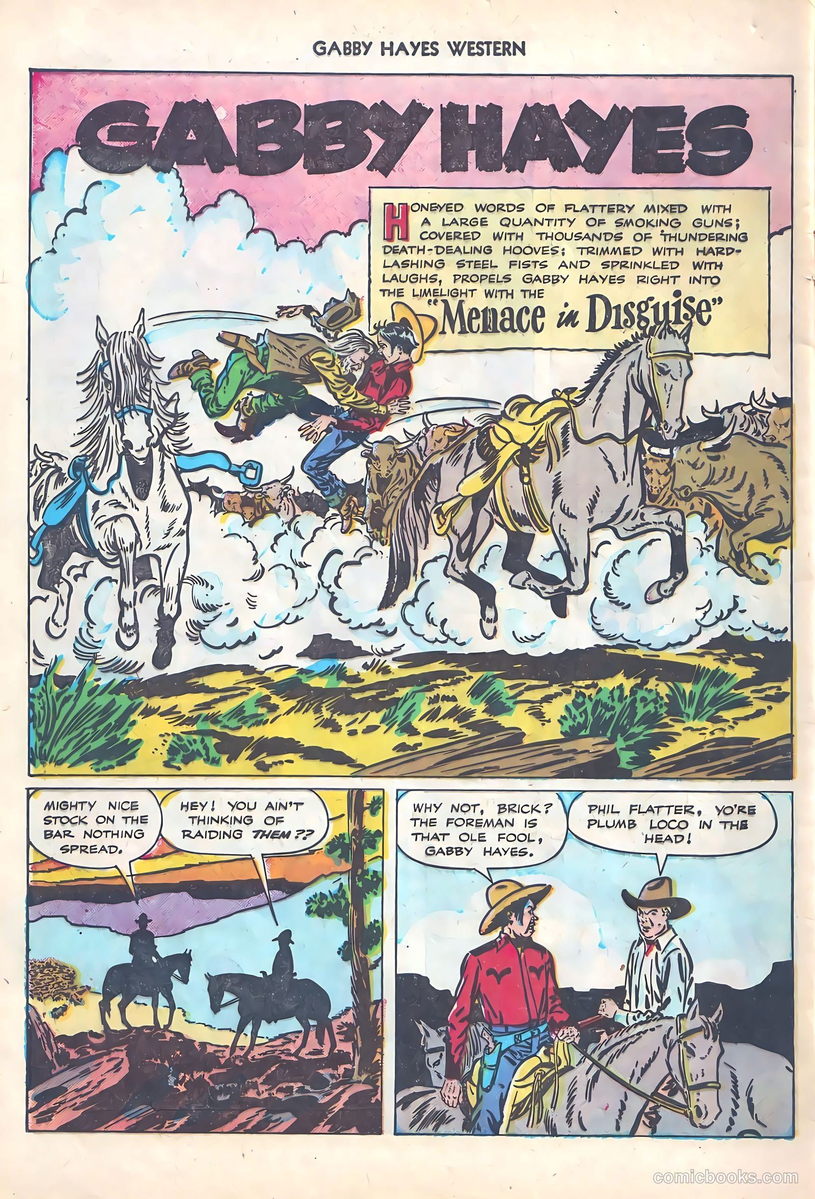 Gabby Hayes Western #4 — page 44 of 52