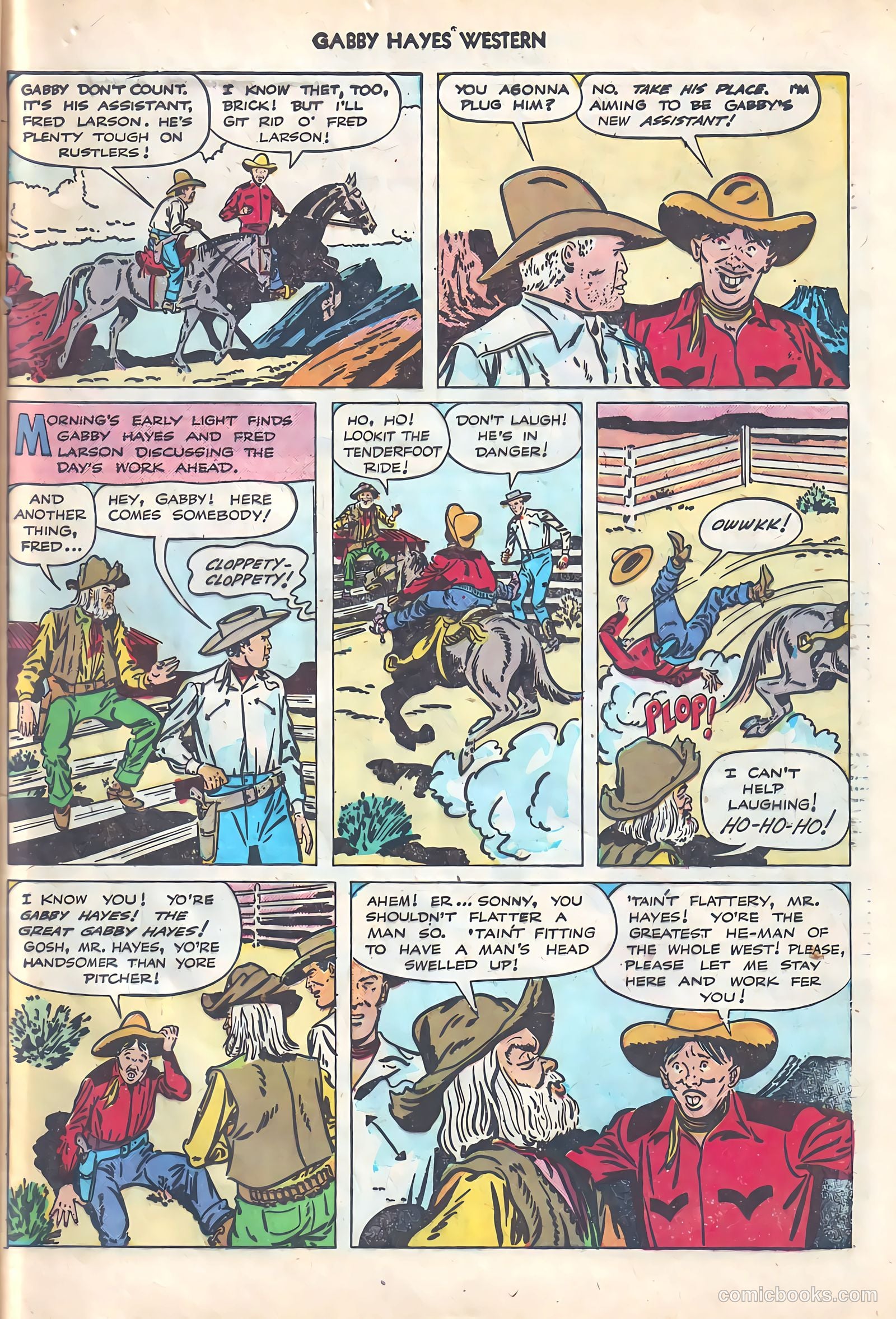 Gabby Hayes Western #4 — page 45 of 52