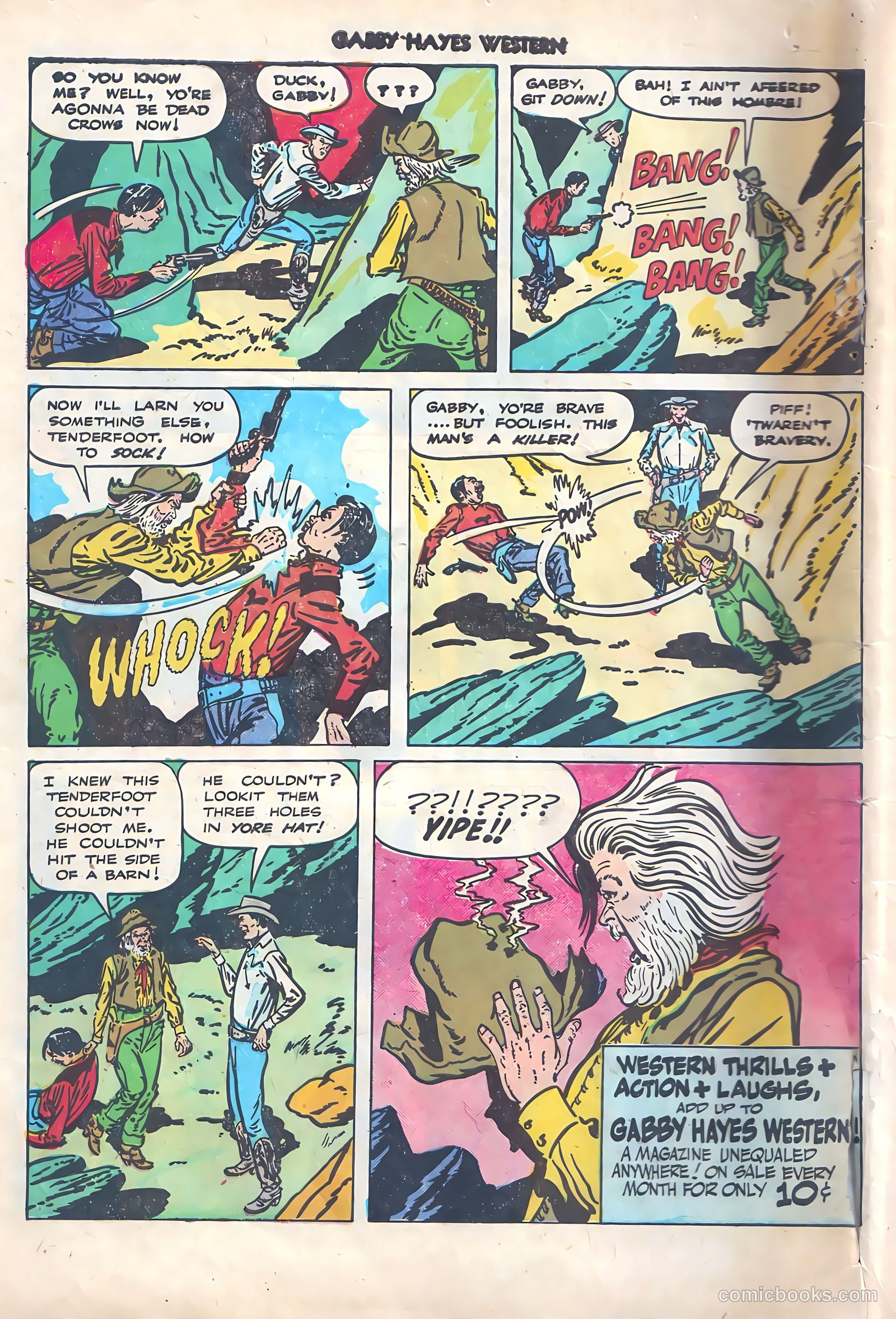 Gabby Hayes Western #4 — page 50 of 52