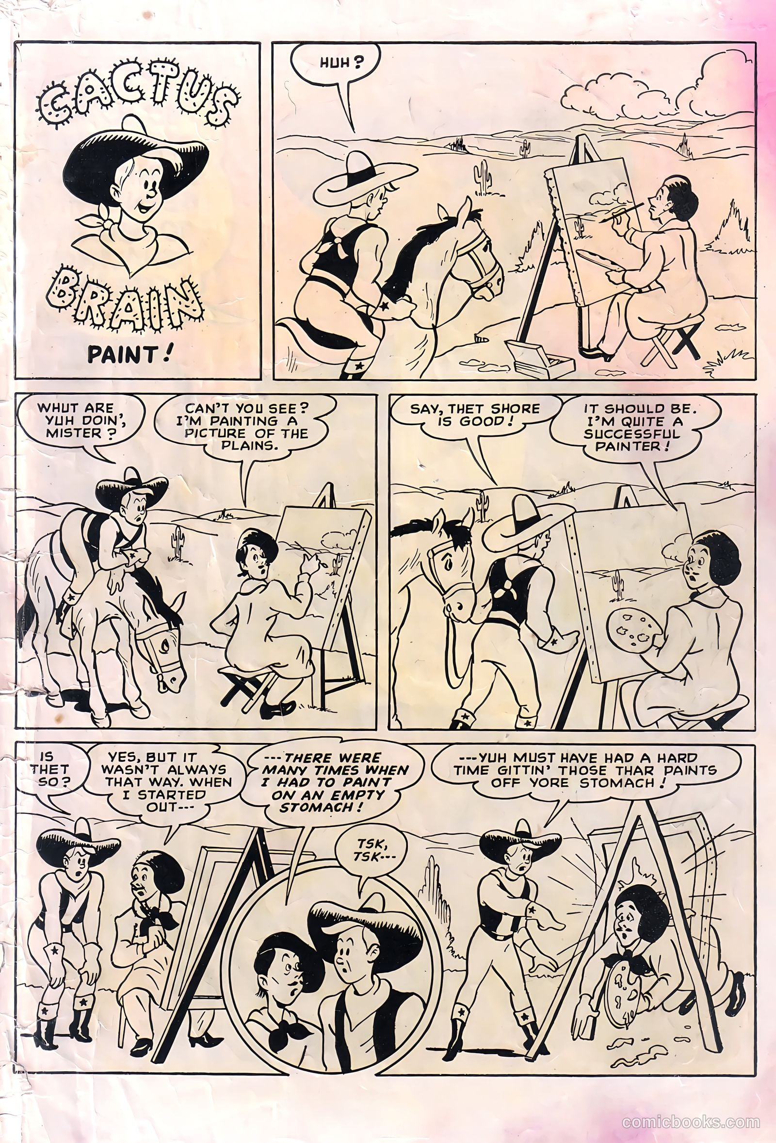 Gabby Hayes Western #4 — page 51 of 52