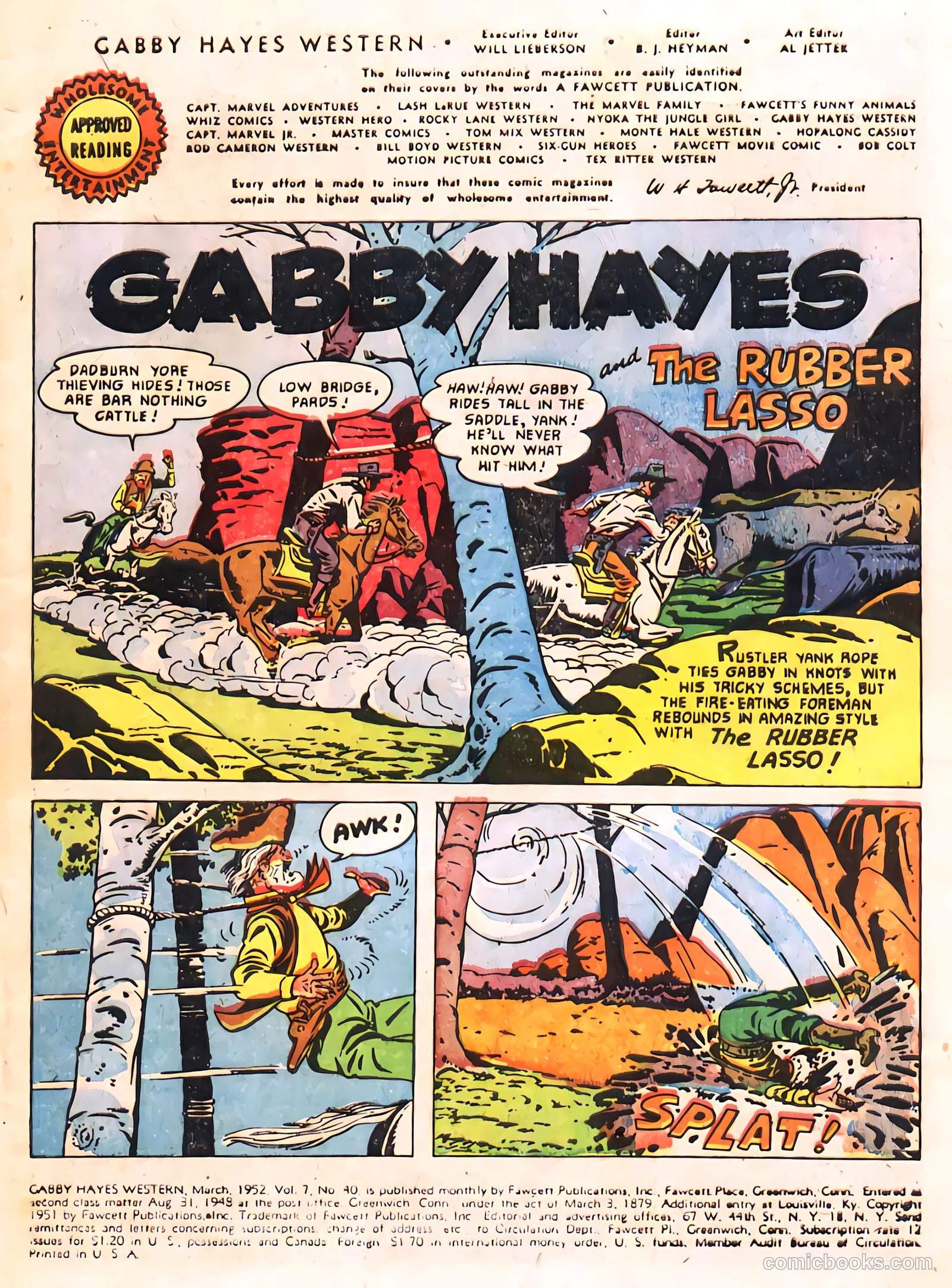 Gabby Hayes Western #40 — page 2 of 34