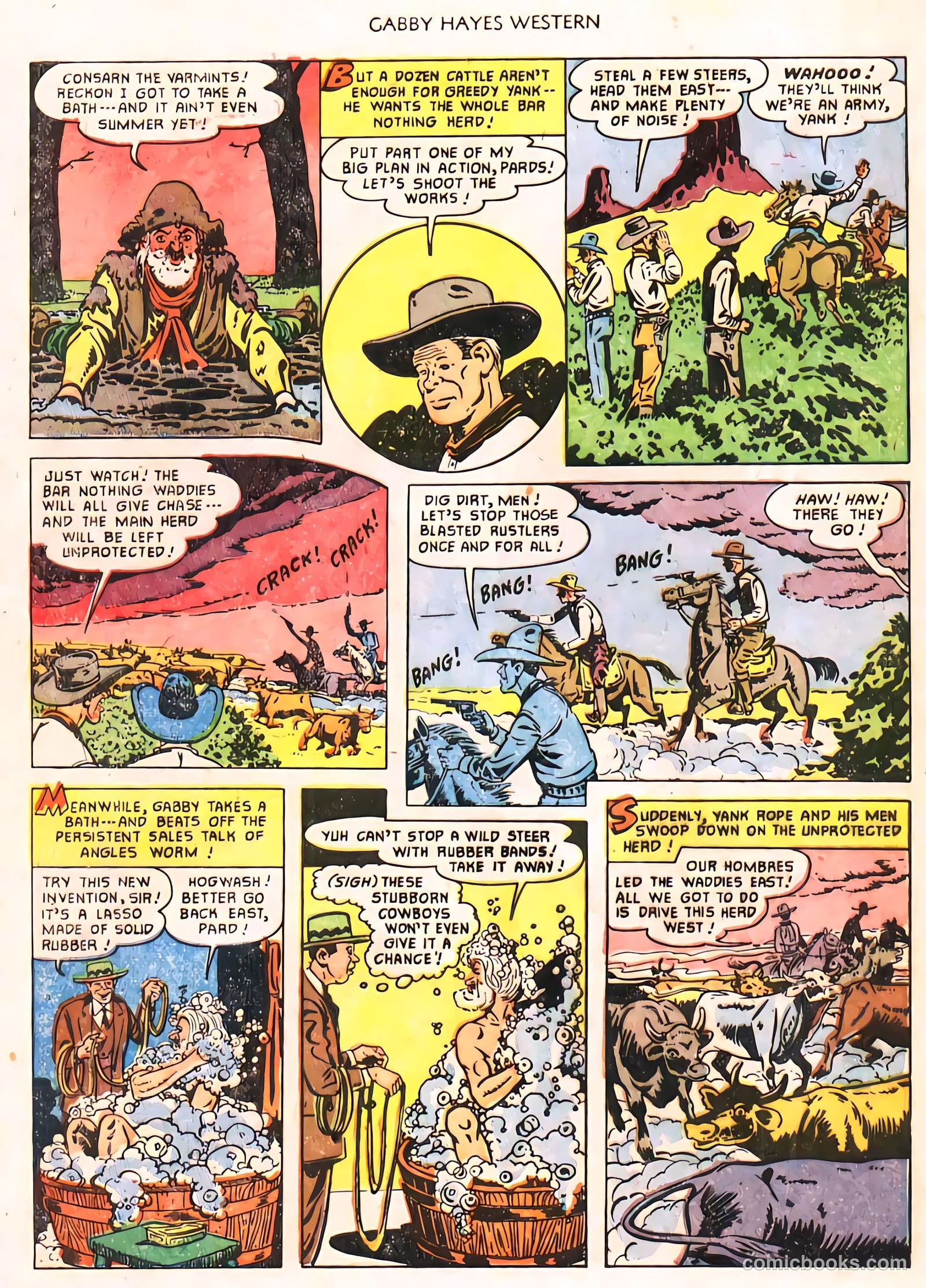 Gabby Hayes Western #40 — page 3 of 34