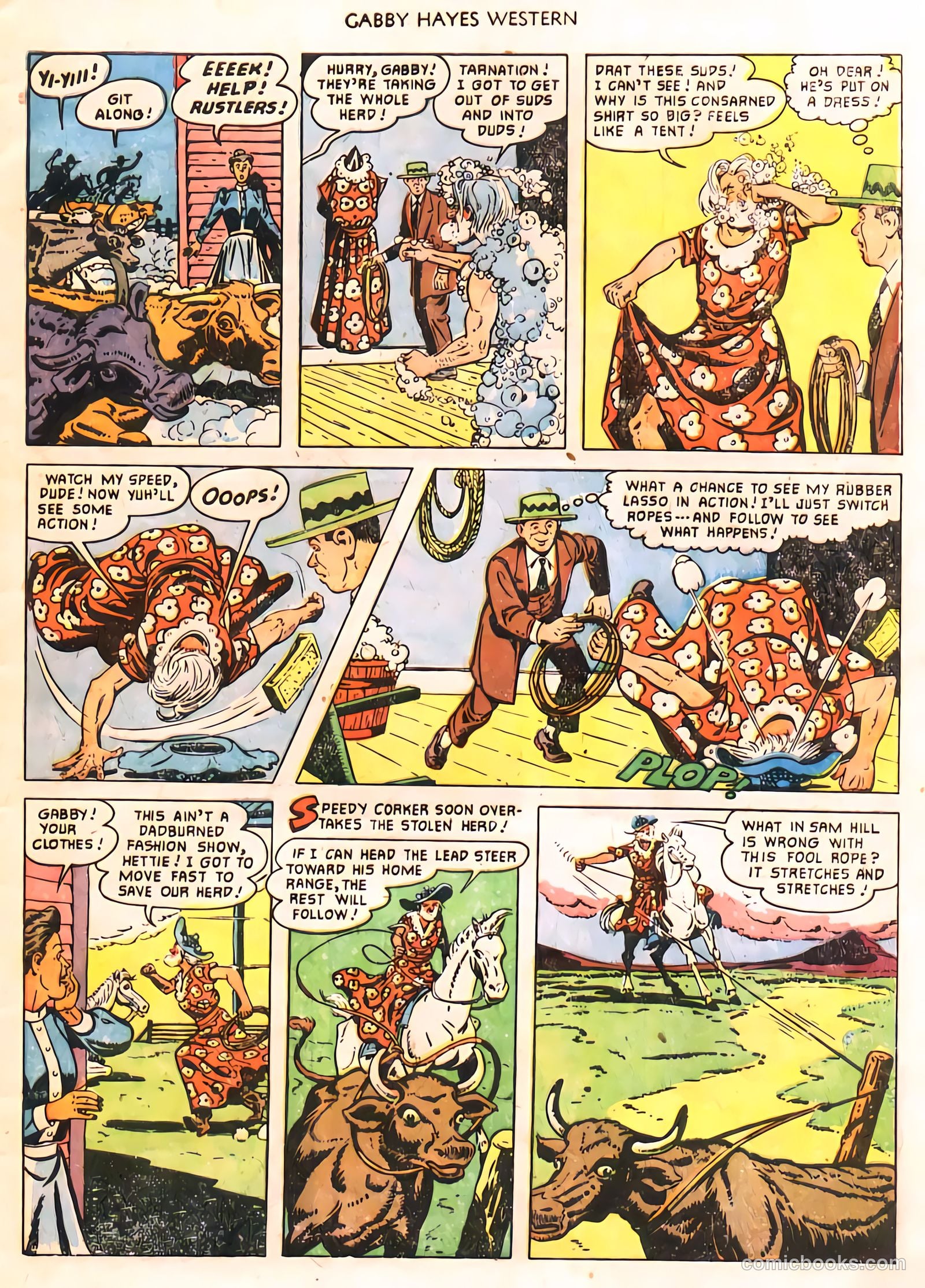Gabby Hayes Western #40 — page 4 of 34