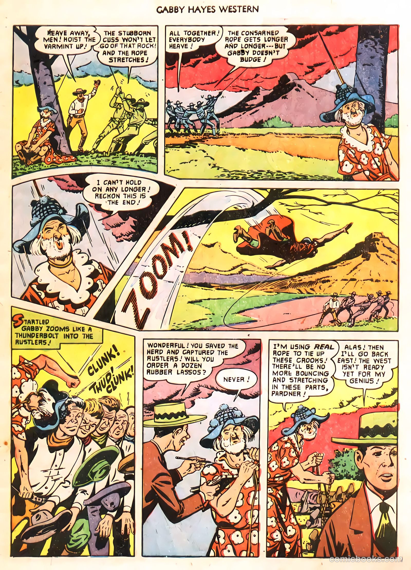 Gabby Hayes Western #40 — page 8 of 34