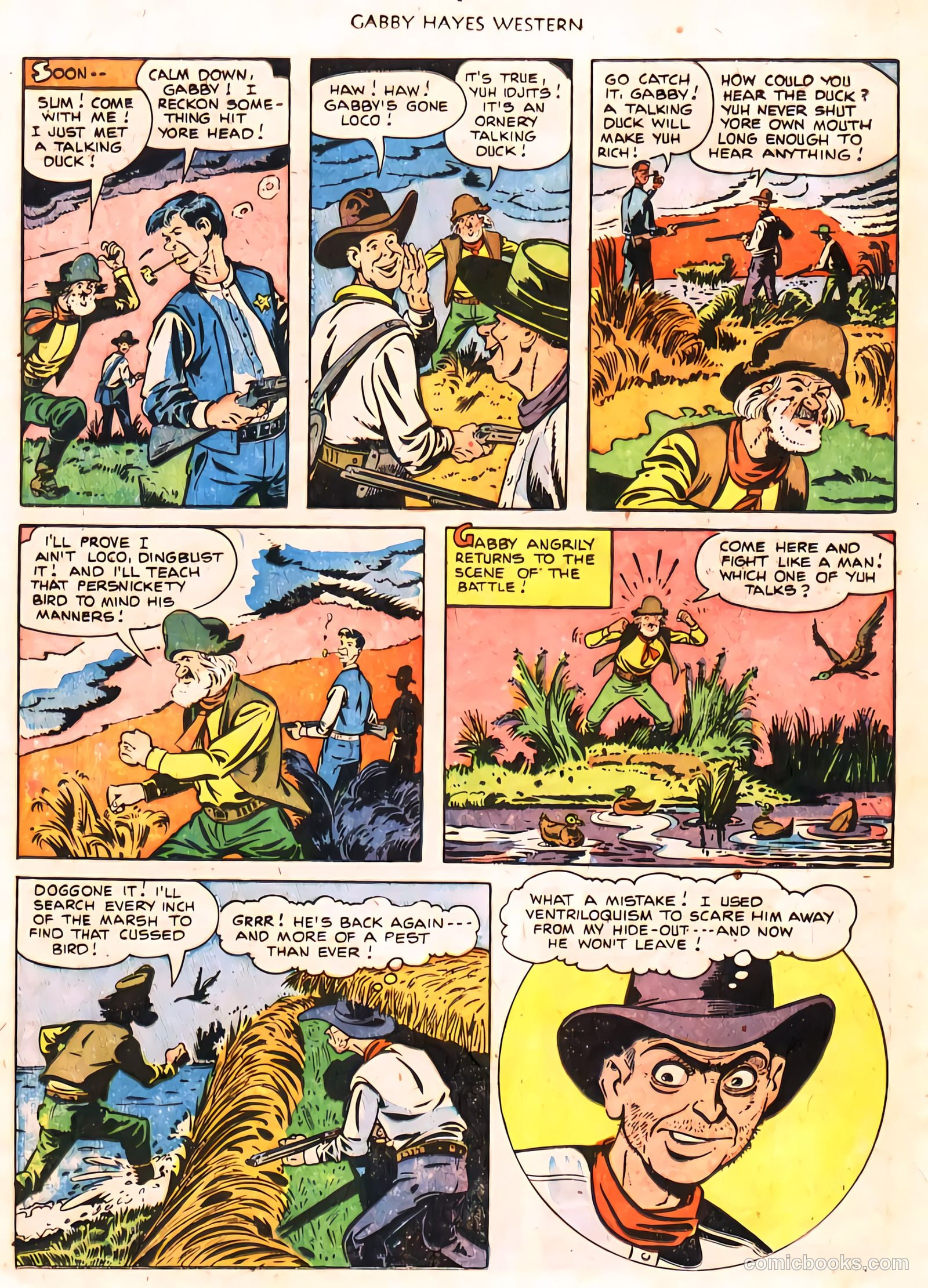 Gabby Hayes Western #40 — page 17 of 34